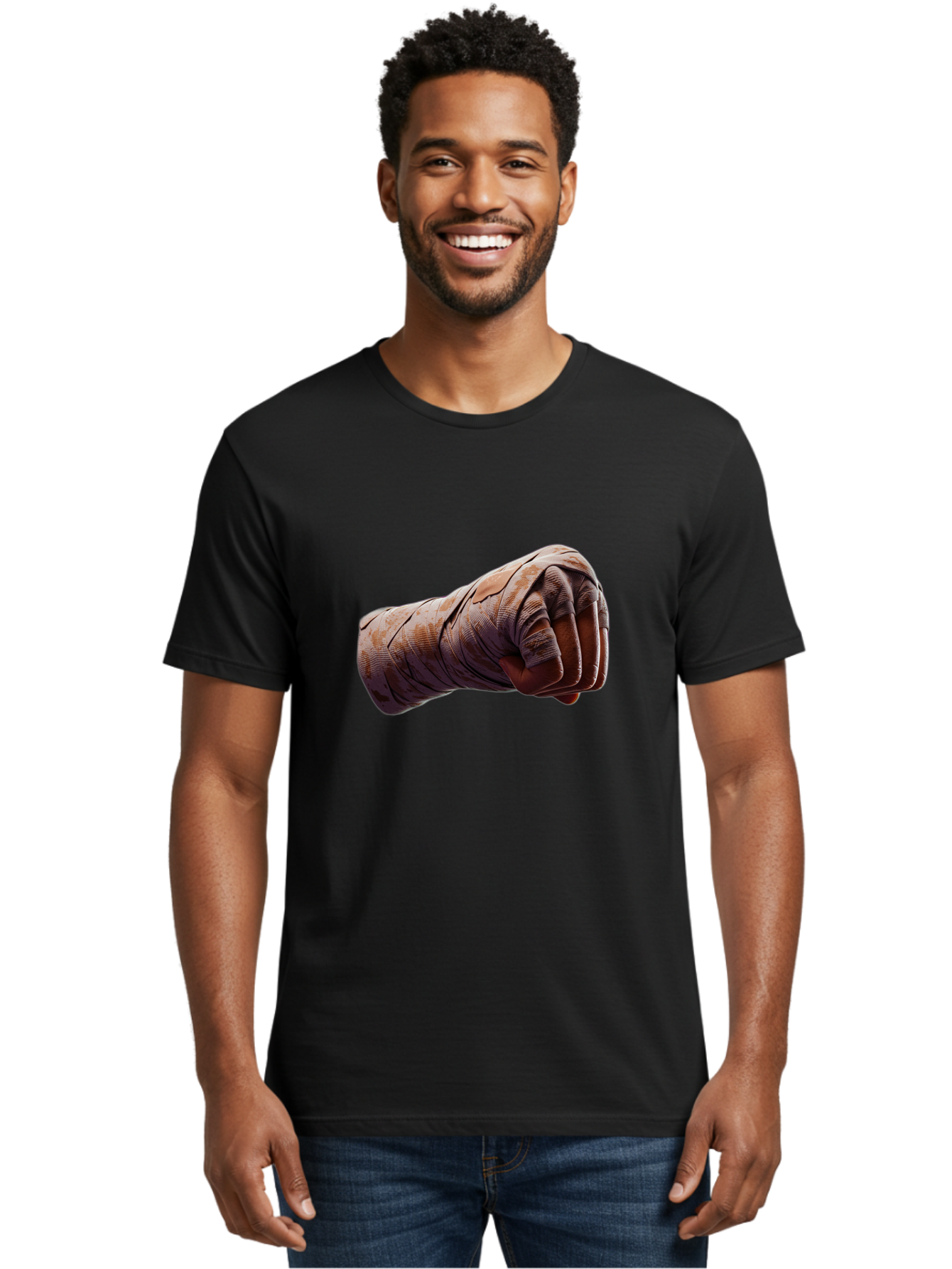 Clenched-Fist Men'S Graphic Tee, 100% Cotton, Comfortable Casual Summer Wear, Machine Washable, Vintage Camera, Old Camera, Antique Camera, Black Camera, Classic Photography, Photography Equipment, Nostalgic Device, Film Camera, Camera Art Bag306