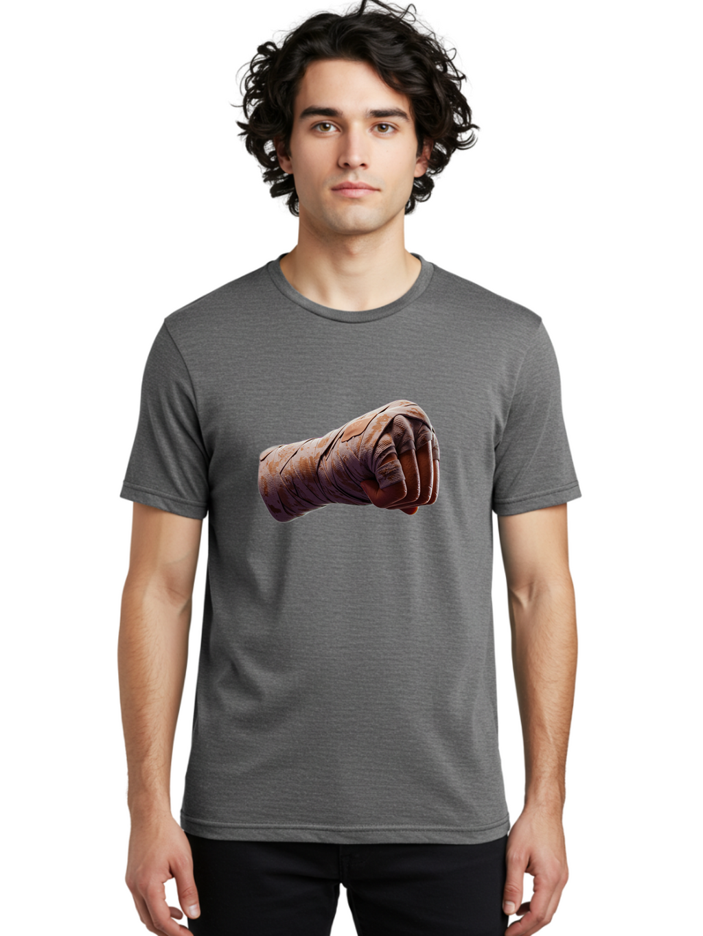 Clenched-Fist Men'S Graphic Tee, 100% Cotton, Comfortable Casual Summer Wear, Machine Washable, Vintage Camera, Old Camera, Antique Camera, Black Camera, Classic Photography, Photography Equipment, Nostalgic Device, Film Camera, Camera Art Bag306