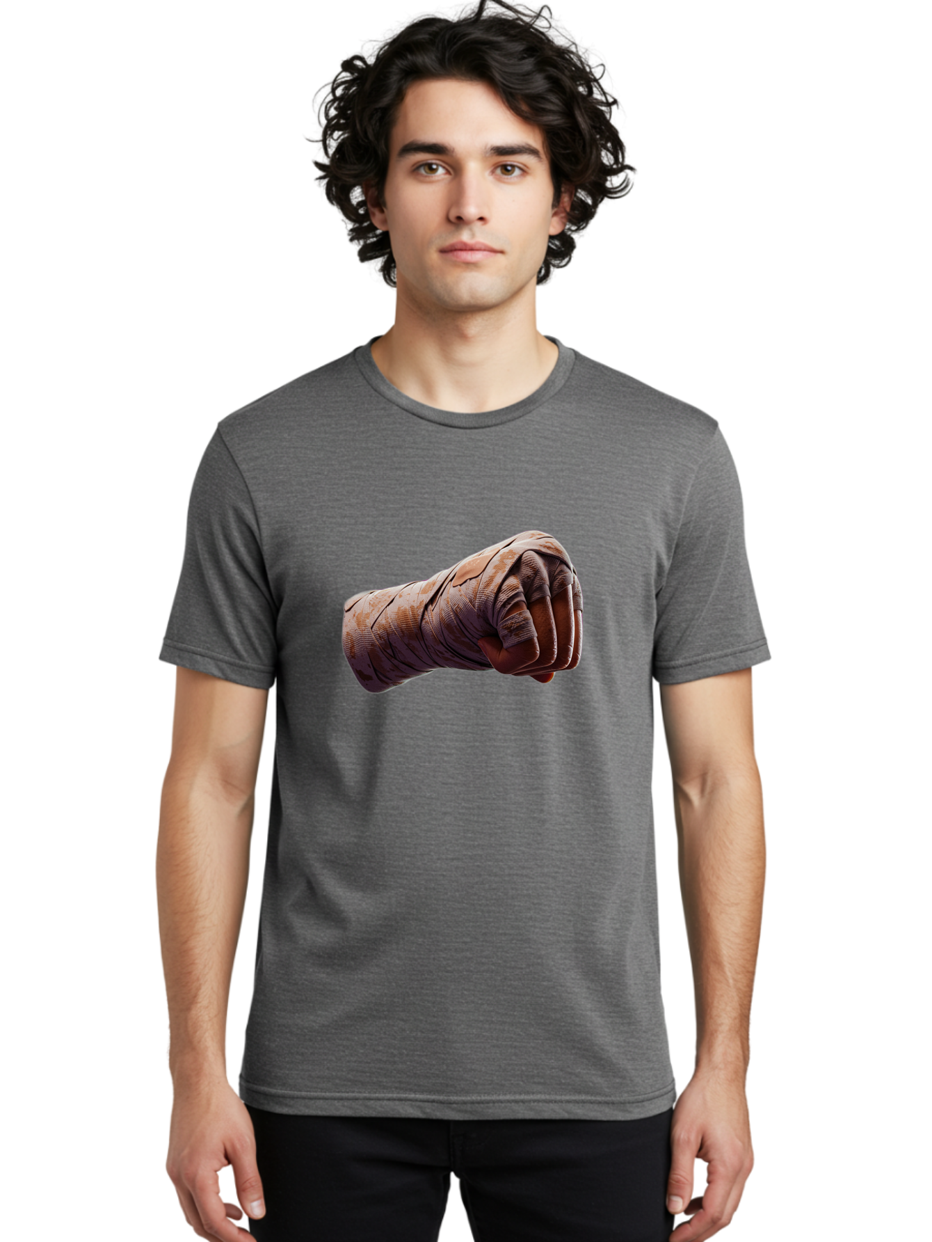 Clenched-Fist Men'S Graphic Tee, 100% Cotton, Comfortable Casual Summer Wear, Machine Washable, Vintage Camera, Old Camera, Antique Camera, Black Camera, Classic Photography, Photography Equipment, Nostalgic Device, Film Camera, Camera Art Bag306