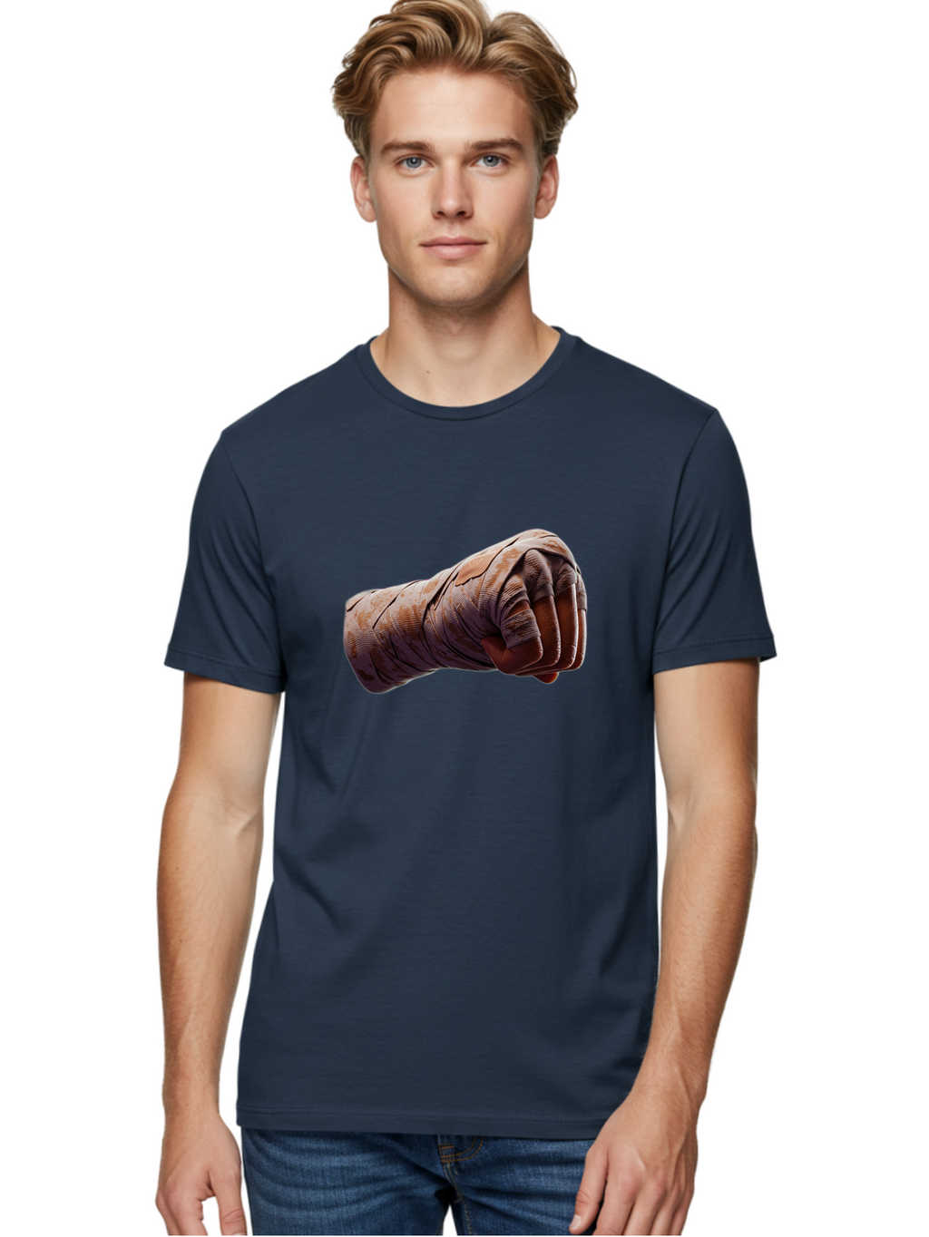 Clenched-Fist Men'S Graphic Tee, 100% Cotton, Comfortable Casual Summer Wear, Machine Washable, Vintage Camera, Old Camera, Antique Camera, Black Camera, Classic Photography, Photography Equipment, Nostalgic Device, Film Camera, Camera Art Bag306