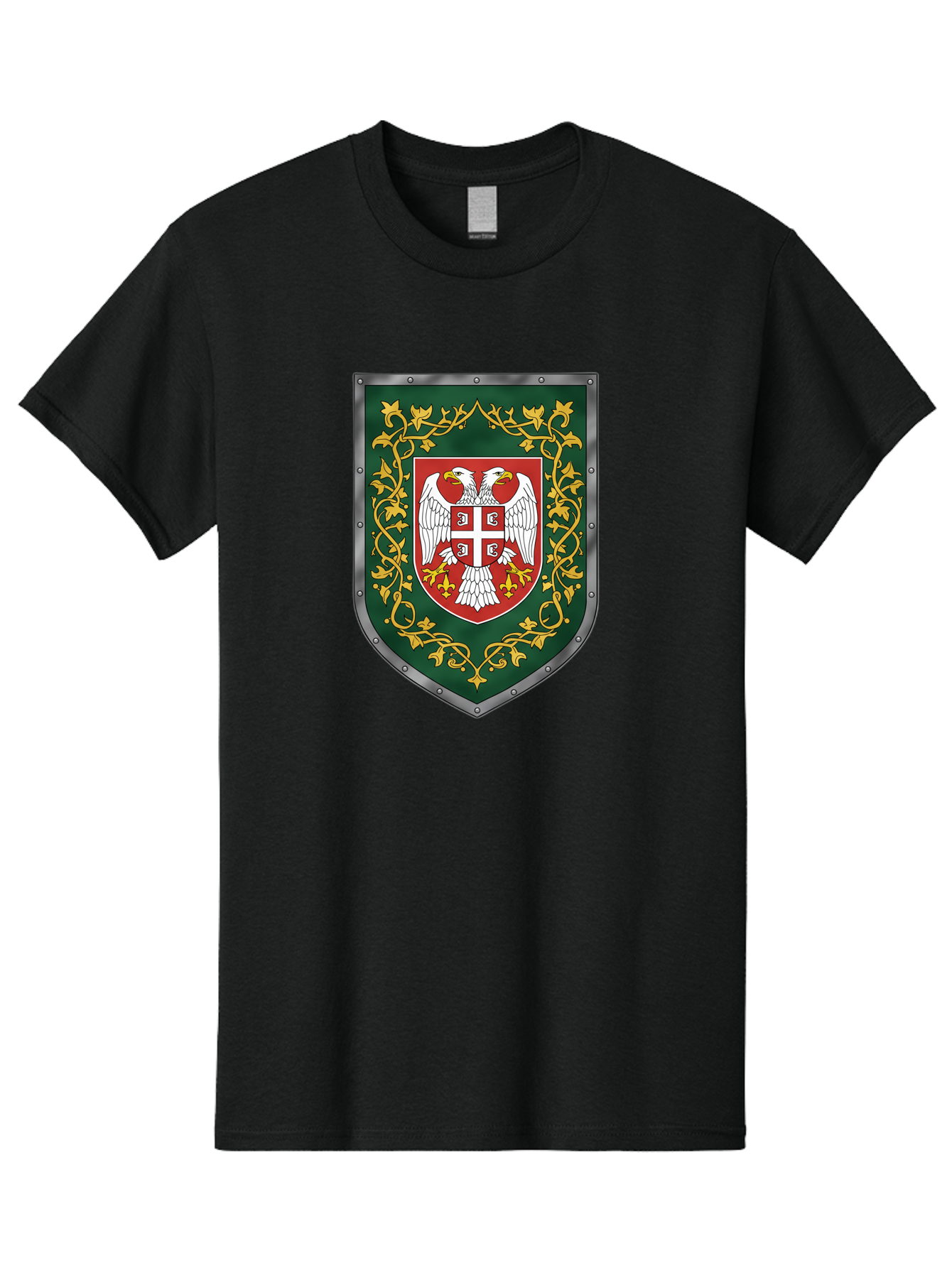 Coat-Of-Arms-Shield Men'S Graphic Tee, 100% Cotton, Comfortable Casual Summer Wear, Machine Washable, Vintage Camera, Old Camera, Antique Camera, Black Camera, Classic Photography, Photography Equipment, Nostalgic Device, Film Camera, Bag311