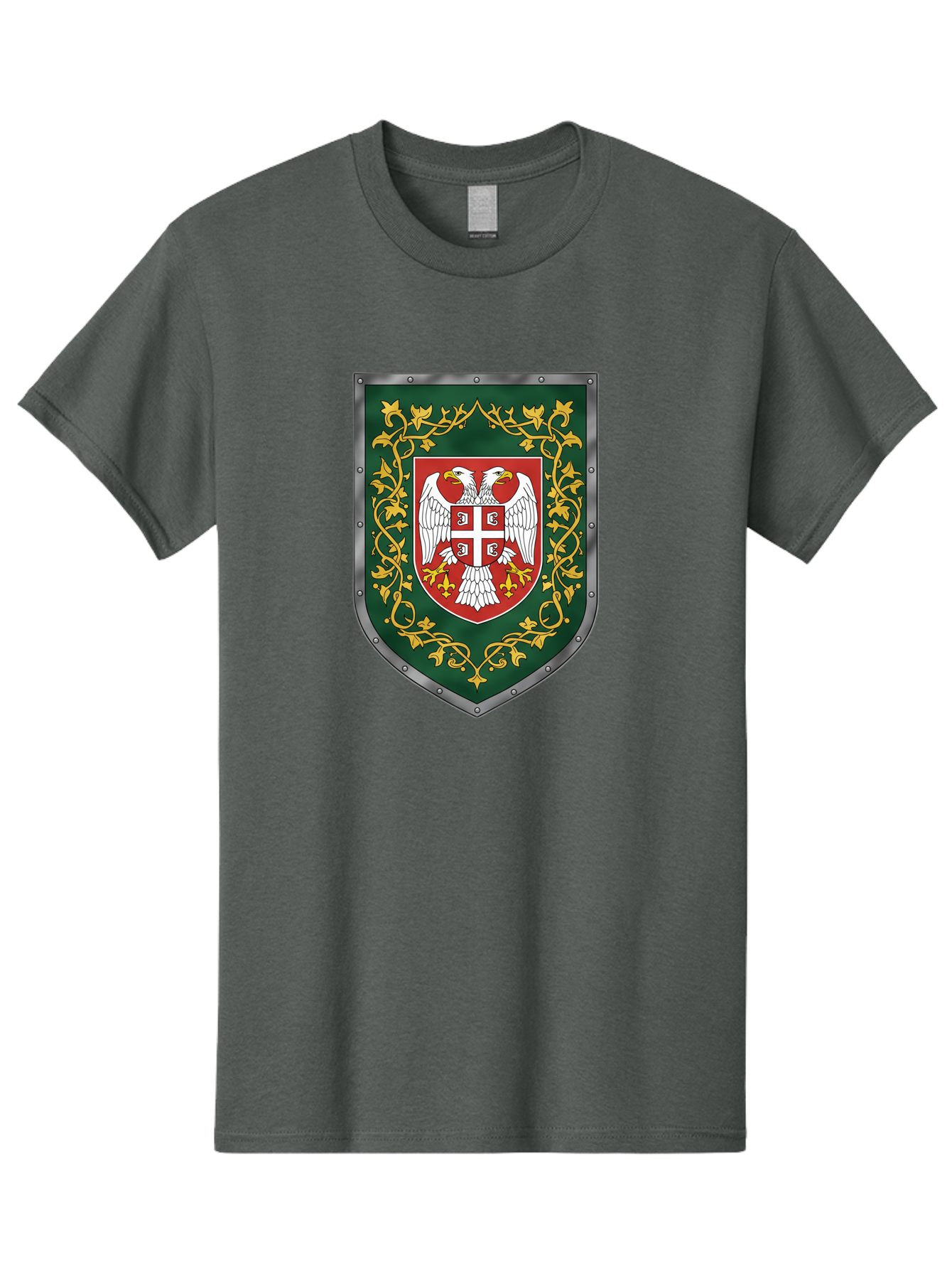 Coat-Of-Arms-Shield Men'S Graphic Tee, 100% Cotton, Comfortable Casual Summer Wear, Machine Washable, Vintage Camera, Old Camera, Antique Camera, Black Camera, Classic Photography, Photography Equipment, Nostalgic Device, Film Camera, Bag311