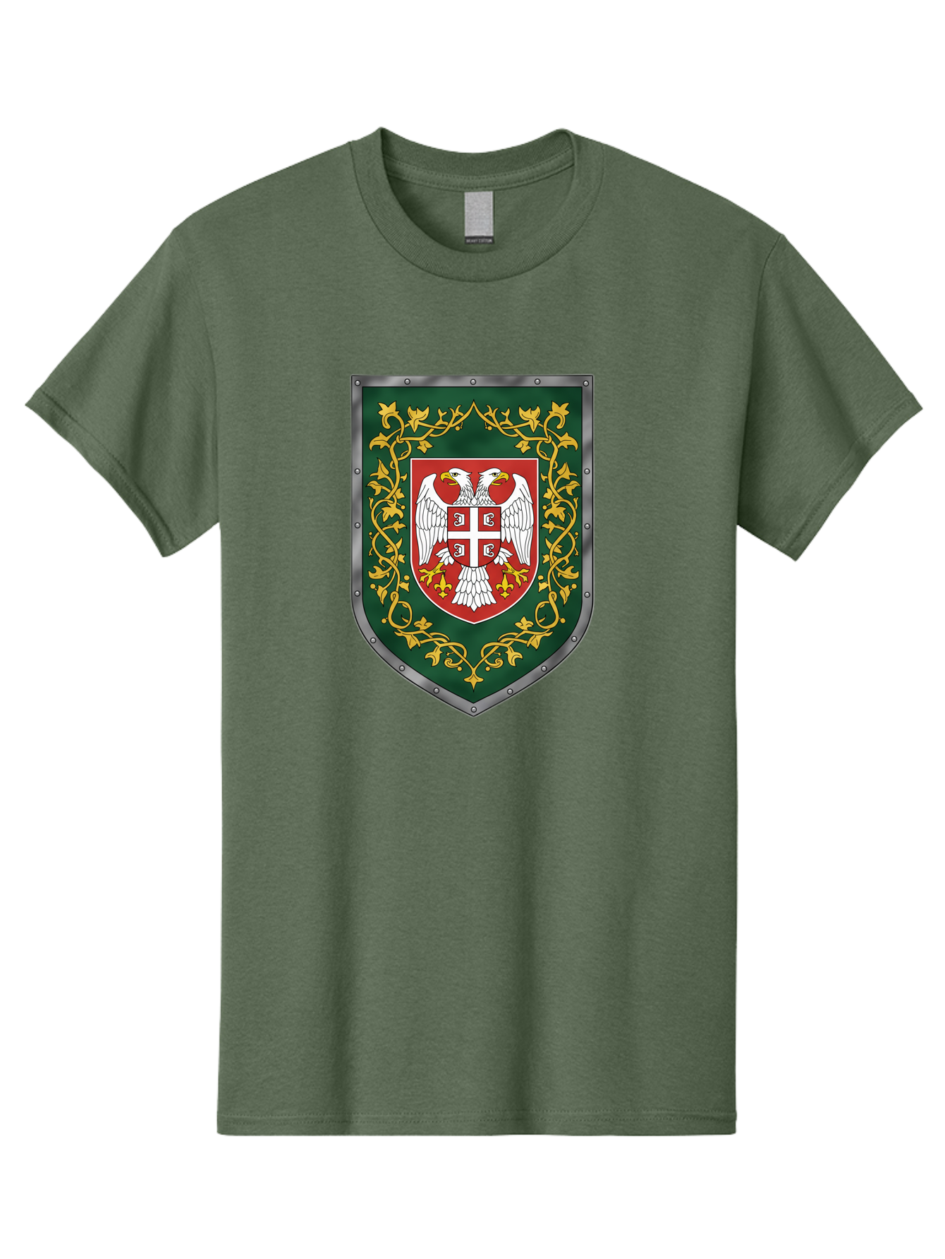 Coat-Of-Arms-Shield Men'S Graphic Tee, 100% Cotton, Comfortable Casual Summer Wear, Machine Washable, Vintage Camera, Old Camera, Antique Camera, Black Camera, Classic Photography, Photography Equipment, Nostalgic Device, Film Camera, Bag311
