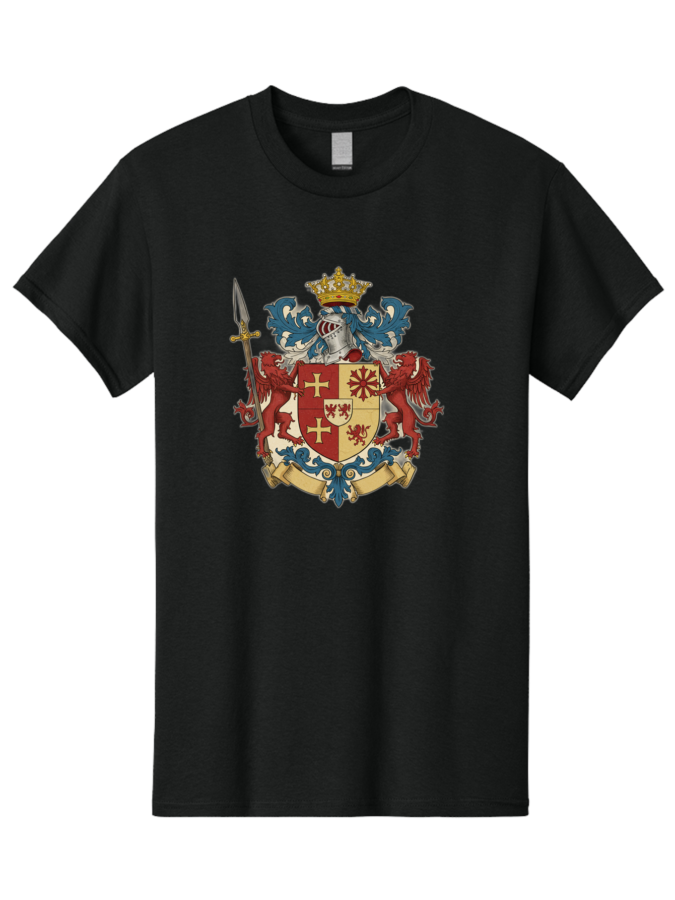 Coat-Of-Arms Men'S Graphic Tee, 100% Cotton, Comfortable Casual Summer Wear, Machine Washable, Vintage Camera, Old Camera, Antique Camera, Black Camera, Classic Photography, Photography Equipment, Nostalgic Device, Film Camera, Camera Art Bag312