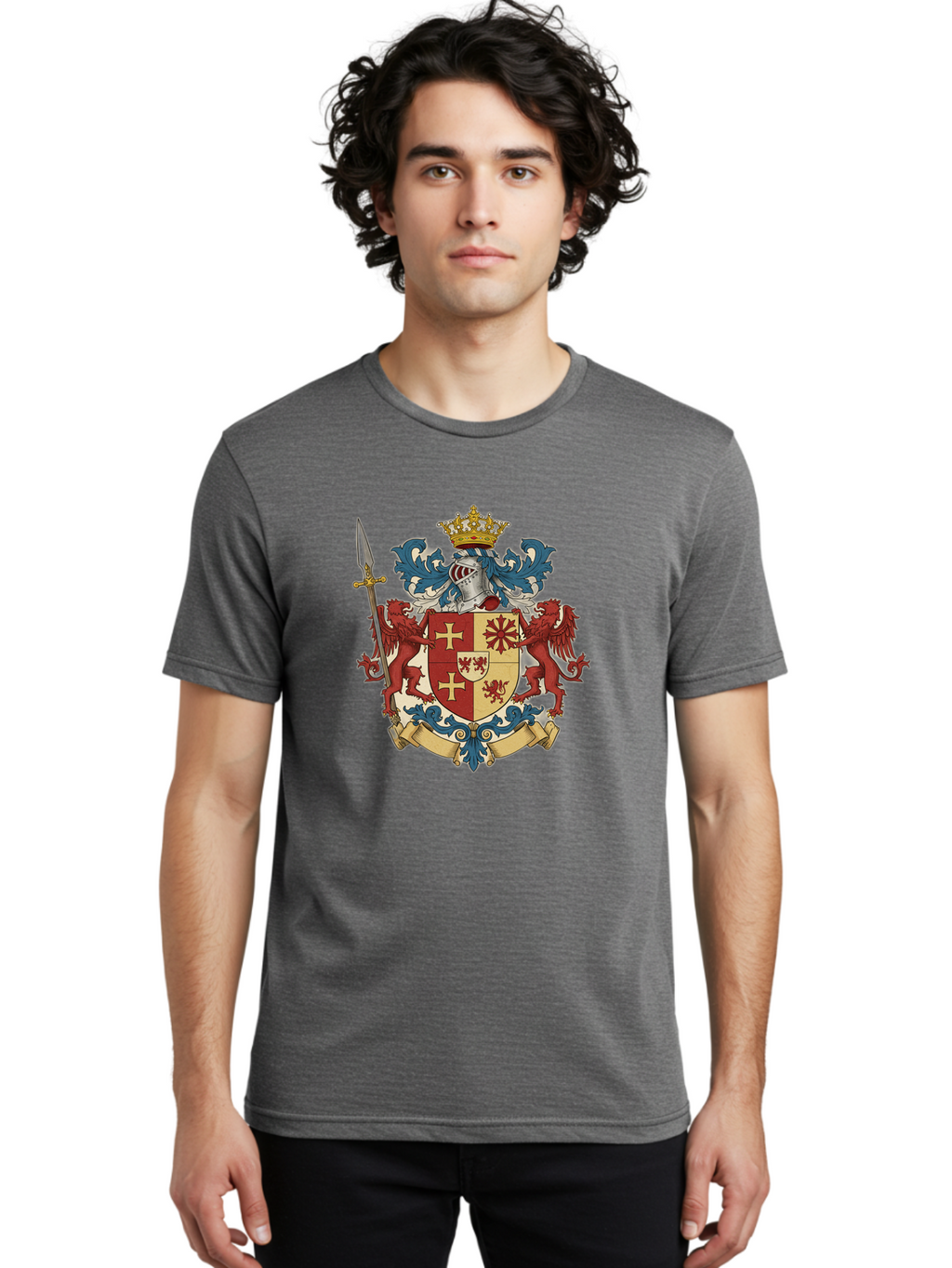 Coat-Of-Arms Men'S Graphic Tee, 100% Cotton, Comfortable Casual Summer Wear, Machine Washable, Vintage Camera, Old Camera, Antique Camera, Black Camera, Classic Photography, Photography Equipment, Nostalgic Device, Film Camera, Camera Art Bag312