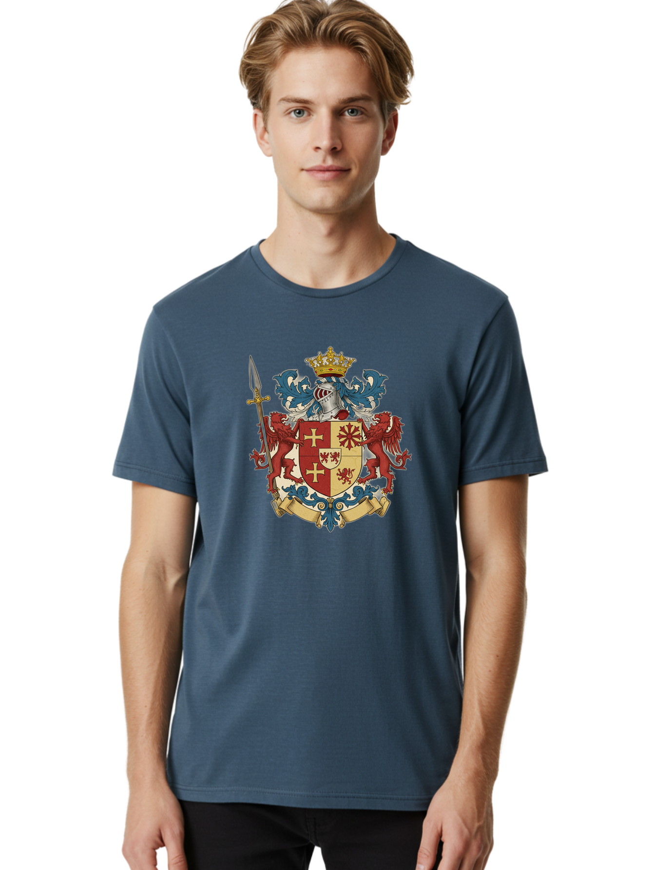 Coat-Of-Arms Men'S Graphic Tee, 100% Cotton, Comfortable Casual Summer Wear, Machine Washable, Vintage Camera, Old Camera, Antique Camera, Black Camera, Classic Photography, Photography Equipment, Nostalgic Device, Film Camera, Camera Art Bag312