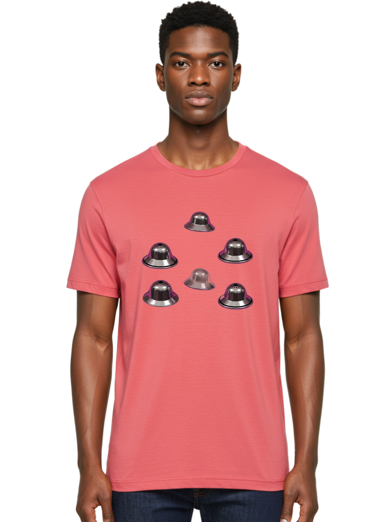 Coffee-Capsules Men'S Graphic Tee, 100% Cotton, Comfortable Casual Summer Wear, Machine Washable, Vintage Camera, Old Camera, Antique Camera, Black Camera, Classic Photography, Photography Equipment, Nostalgic Device, Film Camera, Camera Art Bag317
