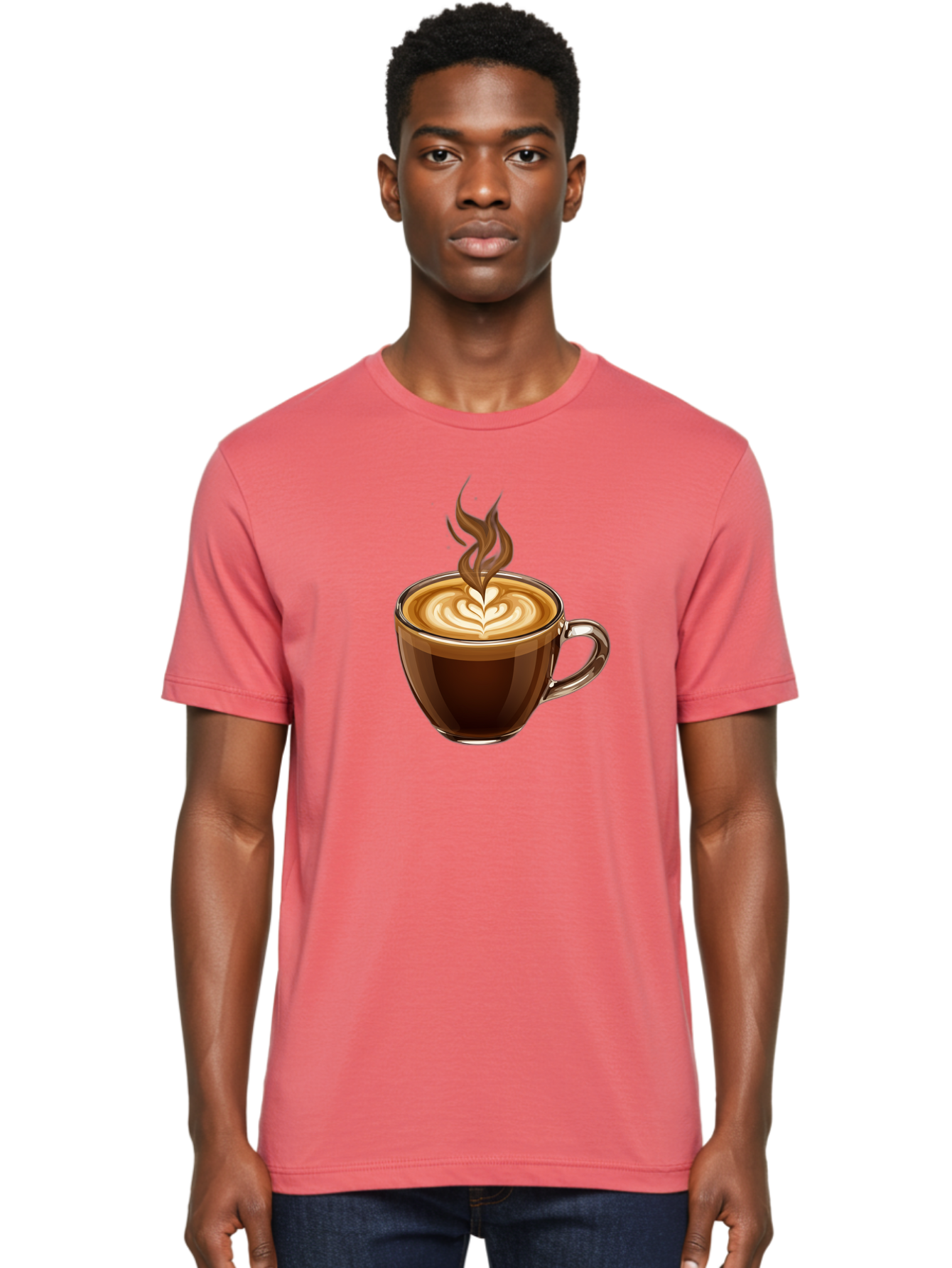 Coffee-Cup Men'S Graphic Tee, 100% Cotton, Comfortable Casual Summer Wear, Machine Washable, Vintage Camera, Old Camera, Antique Camera, Black Camera, Classic Photography, Photography Equipment, Nostalgic Device, Film Camera, Camera Art Bag318