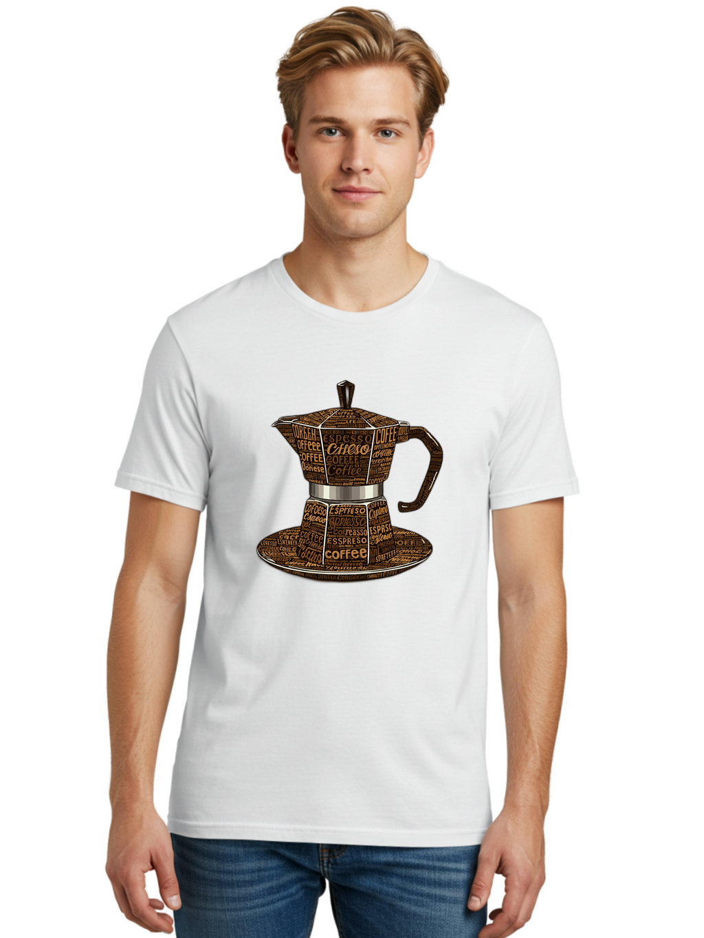 Coffee-Maker Men'S Graphic Tee, 100% Cotton, Comfortable Casual Summer Wear, Machine Washable, Vintage Camera, Old Camera, Antique Camera, Black Camera, Classic Photography, Photography Equipment, Nostalgic Device, Film Camera, Camera Art Bag319