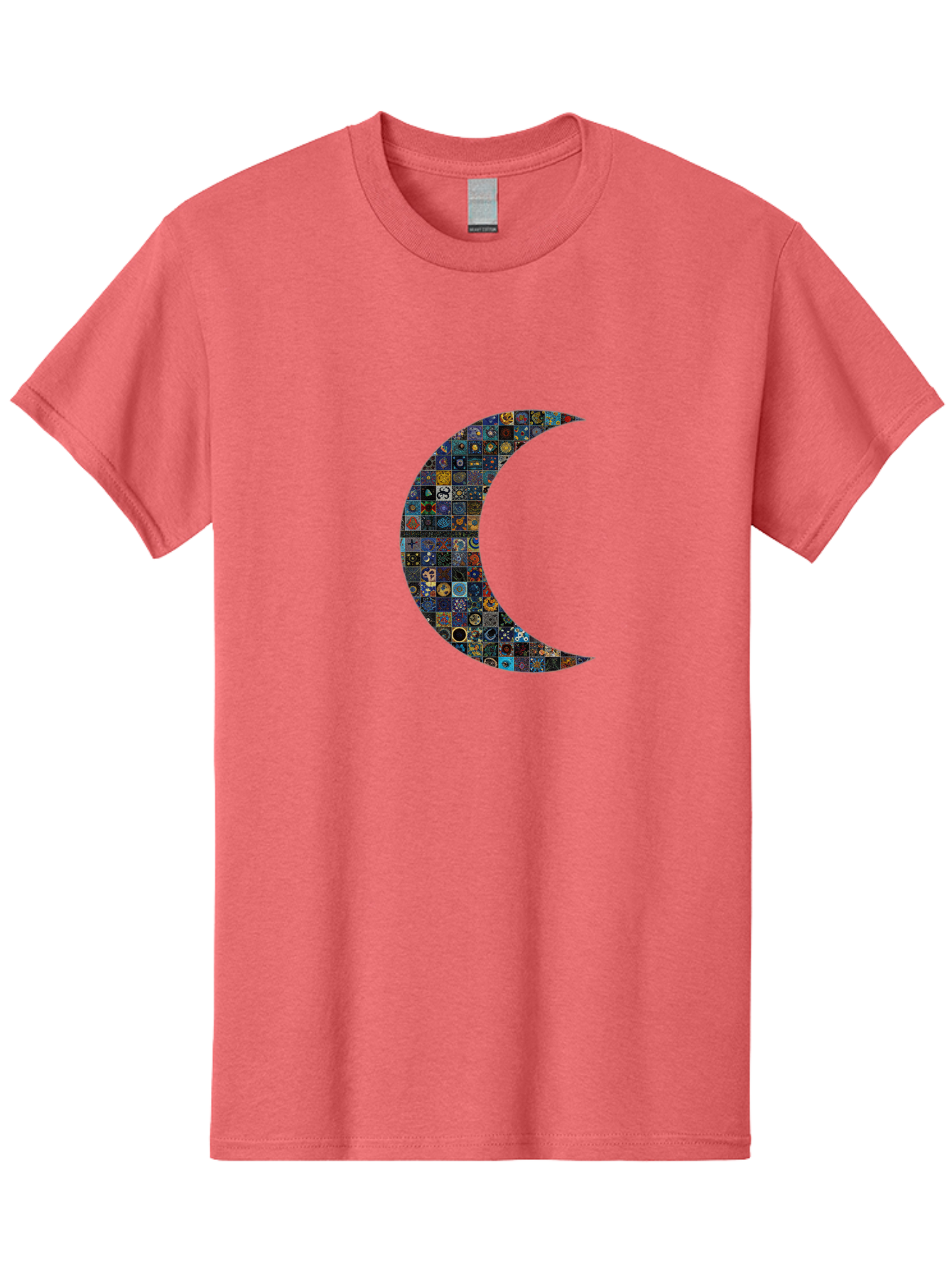 Collage-Crescent-Moon Men'S Graphic Tee, 100% Cotton, Comfortable Casual Summer Wear, Machine Washable, Vintage Camera, Old Camera, Antique Camera, Black Camera, Classic Photography, Photography Equipment, Nostalgic Device, Film Camera, Bag322