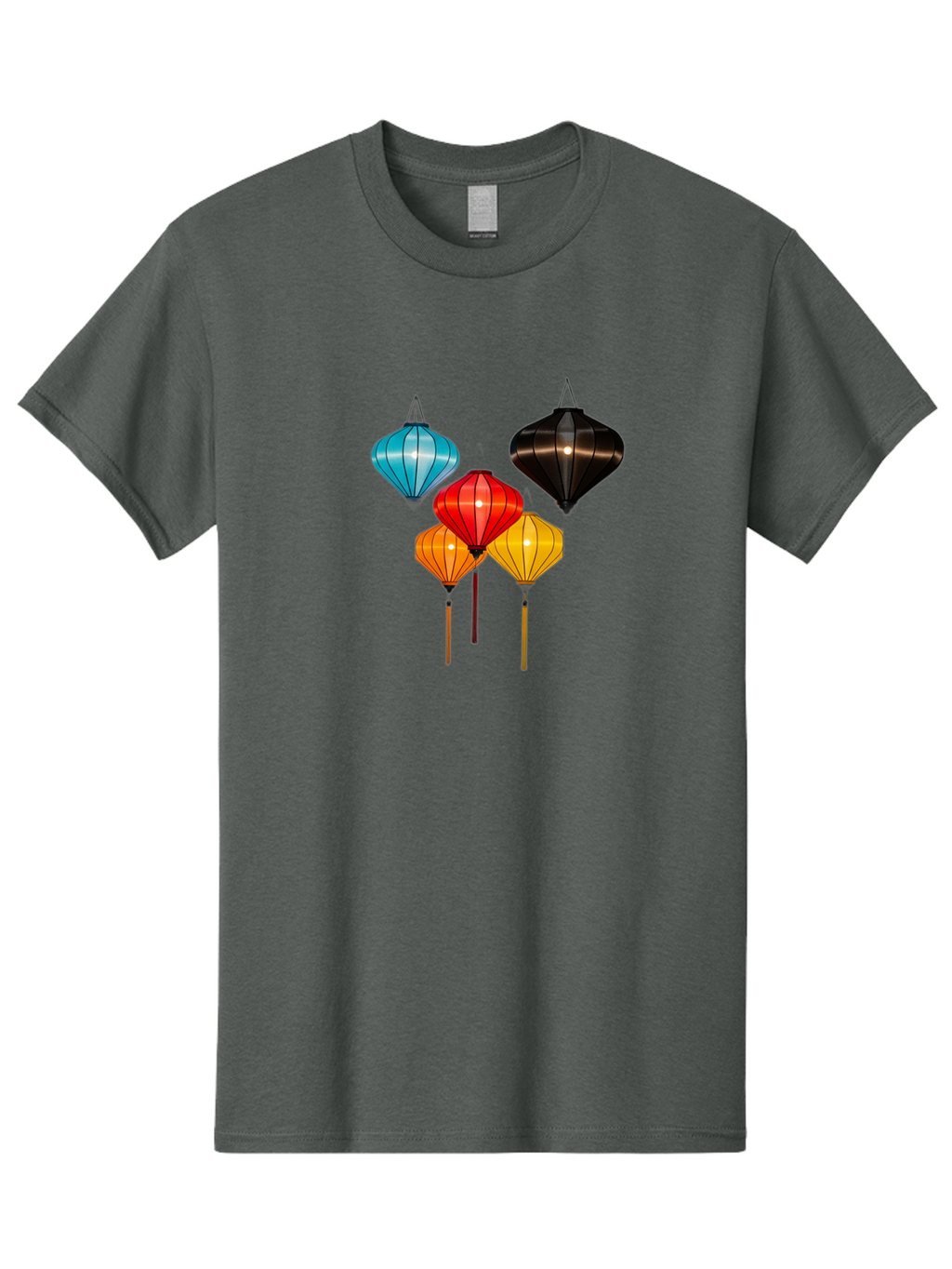 Colorful-Lanterns Men'S Graphic Tee, 100% Cotton, Comfortable Casual Summer Wear, Machine Washable, Vintage Camera, Old Camera, Antique Camera, Black Camera, Classic Photography, Photography Equipment, Nostalgic Device, Film Camera, Camera Art Bag324