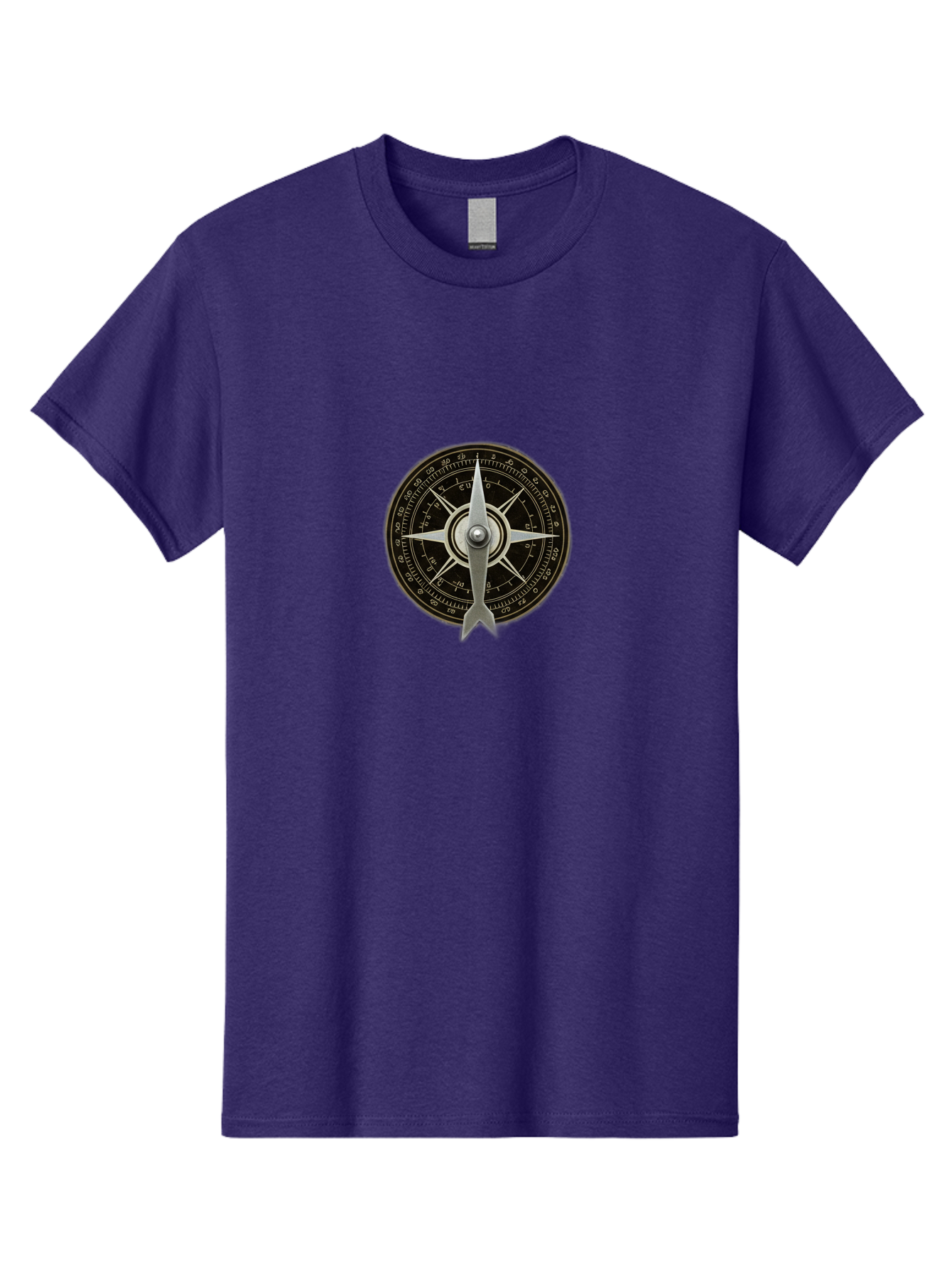 Compass-Rose Men'S Graphic Tee, 100% Cotton, Comfortable Casual Summer Wear, Machine Washable, Vintage Camera, Old Camera, Antique Camera, Black Camera, Classic Photography, Photography Equipment, Nostalgic Device, Film Camera, Camera Art Bag328