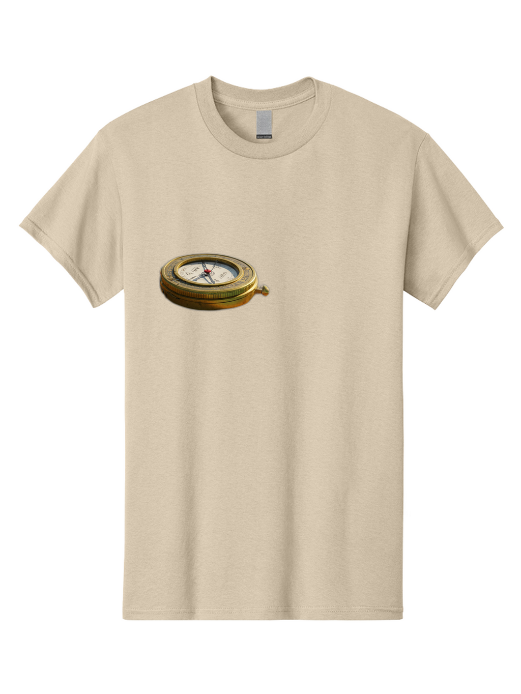 Compass Men'S Graphic Tee, 100% Cotton, Comfortable Casual Summer Wear, Machine Washable, Vintage Camera, Old Camera, Antique Camera, Black Camera, Classic Photography, Photography Equipment, Nostalgic Device, Film Camera, Camera Art Bag329