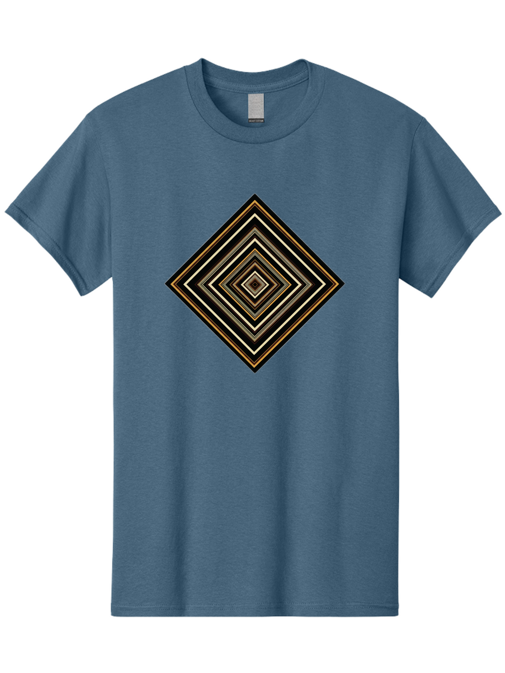 Concentric-Diamonds Men'S Graphic Tee, 100% Cotton, Comfortable Casual Summer Wear, Machine Washable, Vintage Camera, Old Camera, Antique Camera, Black Camera, Classic Photography, Photography Equipment, Nostalgic Device, Film Camera, Bag330