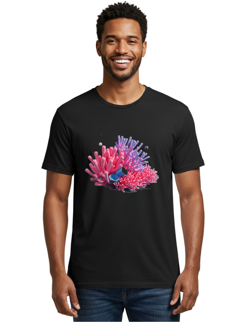 Corals-And-Clownfish Men'S Graphic Tee, 100% Cotton, Comfortable Casual Summer Wear, Machine Washable, Vintage Camera, Old Camera, Antique Camera, Black Camera, Classic Photography, Photography Equipment, Nostalgic Device, Film Camera, Bag338