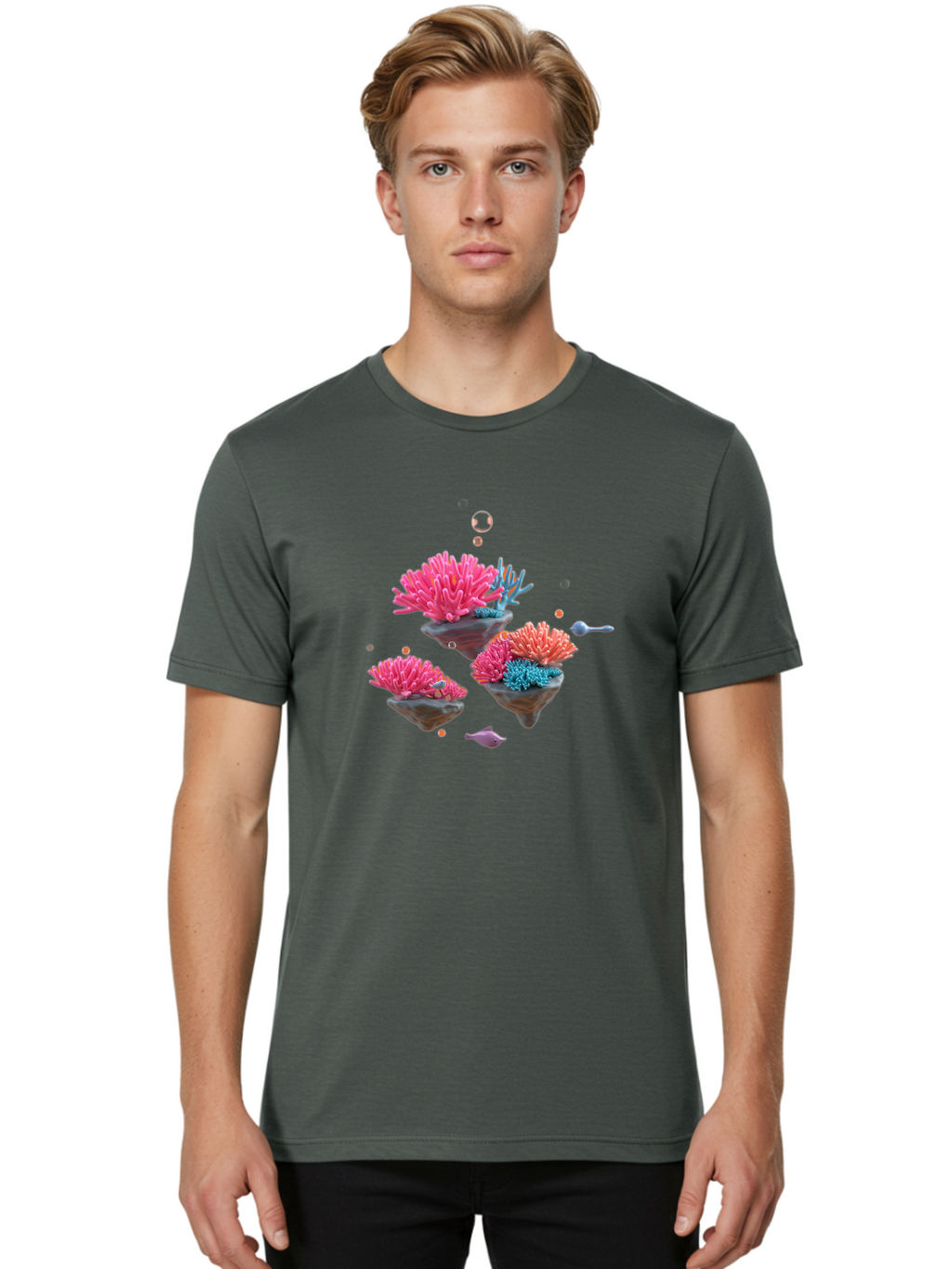 Corals Men'S Graphic Tee, 100% Cotton, Comfortable Casual Summer Wear, Machine Washable, Vintage Camera, Old Camera, Antique Camera, Black Camera, Classic Photography, Photography Equipment, Nostalgic Device, Film Camera, Camera Art Bag339