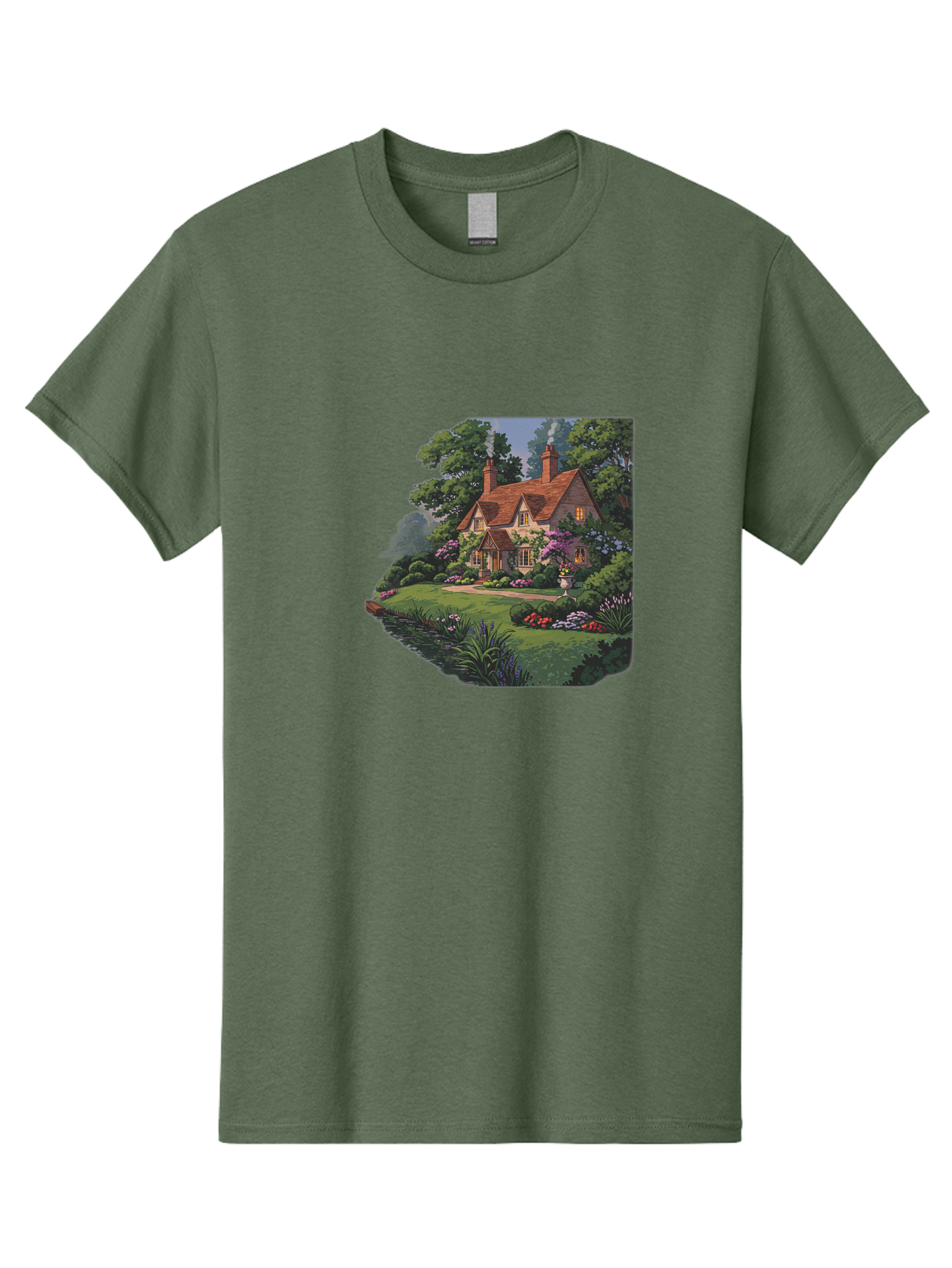 Cottage-Garden-Paradise Men'S Graphic Tee, 100% Cotton, Comfortable Casual Summer Wear, Machine Washable, Vintage Camera, Old Camera, Antique Camera, Black Camera, Classic Photography, Photography Equipment, Nostalgic Device, Film Camera, Bag344