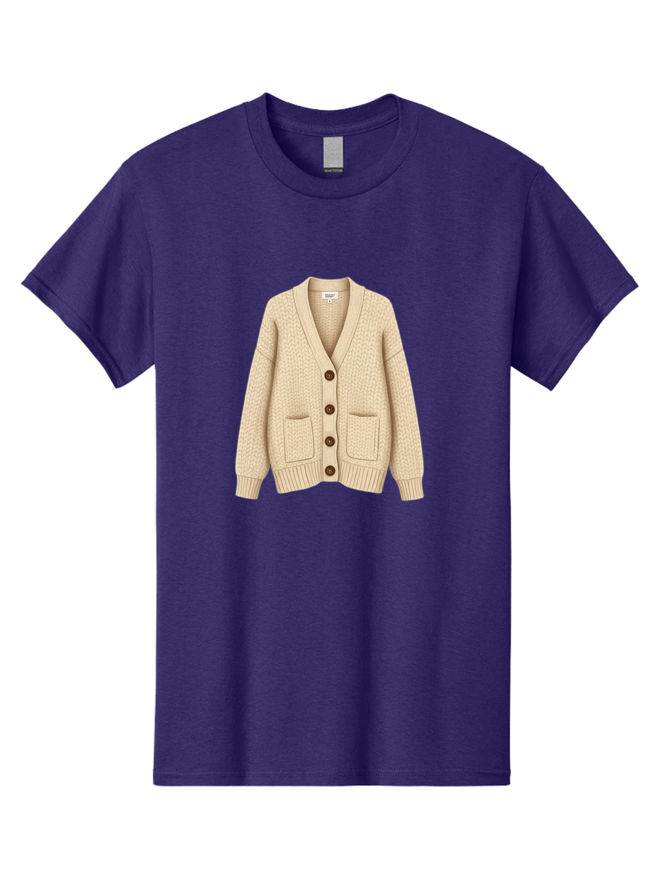 Cream-Cardigan Men'S Graphic Tee, 100% Cotton, Comfortable Casual Summer Wear, Machine Washable, Vintage Camera, Old Camera, Antique Camera, Black Camera, Classic Photography, Photography Equipment, Nostalgic Device, Film Camera, Camera Art Bag357