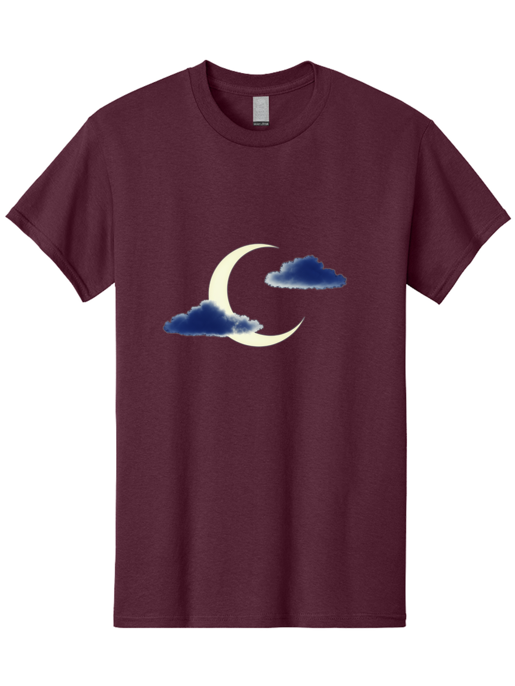 Crescent-Moon-With-Clouds Men'S Graphic Tee, 100% Cotton, Comfortable Casual Summer Wear, Machine Washable, Vintage Camera, Old Camera, Antique Camera, Black Camera, Classic Photography, Photography Equipment, Nostalgic Device, Film Camera, Bag362