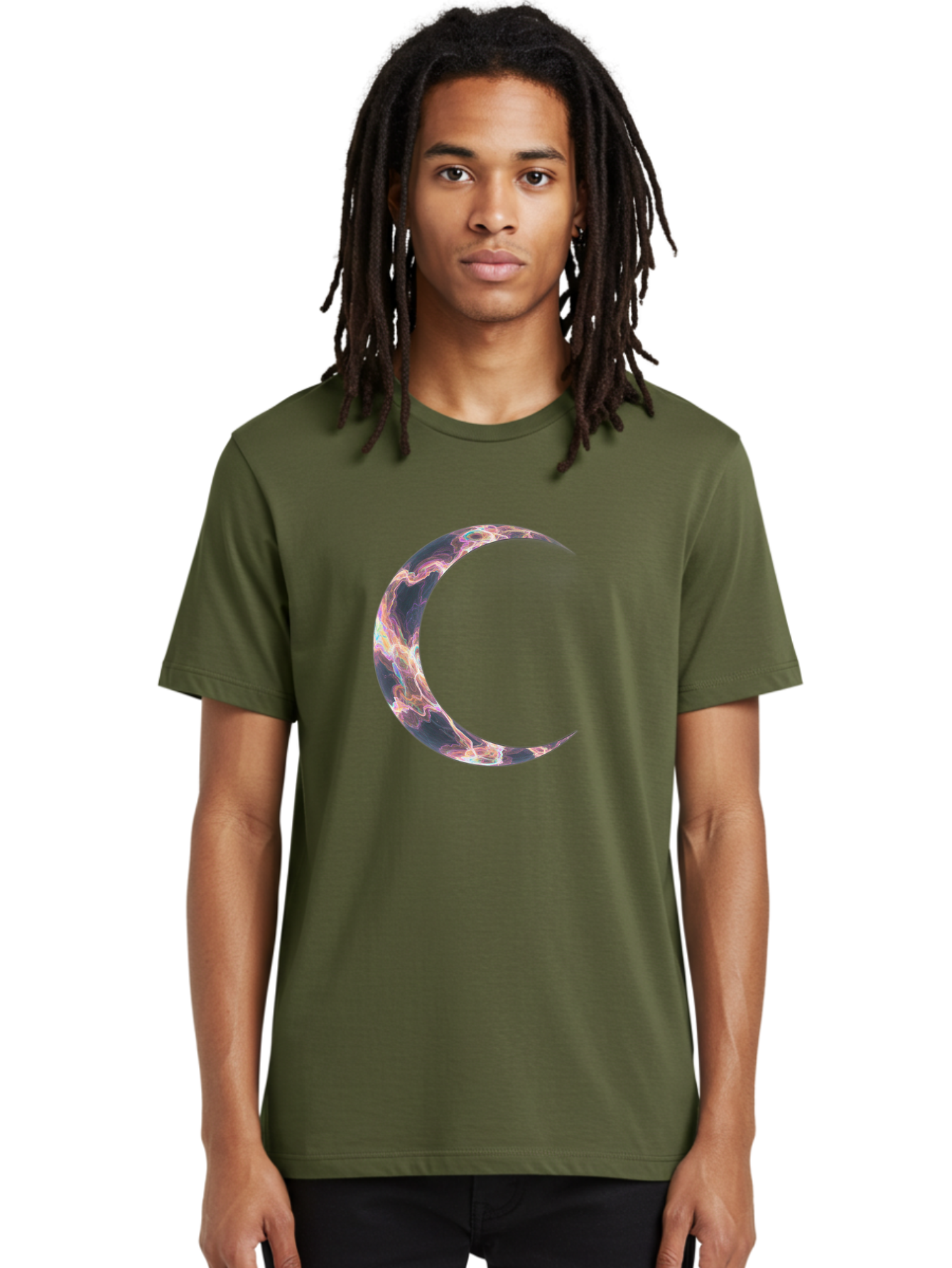 Crescent-Moon Men'S Graphic Tee, 100% Cotton, Comfortable Casual Summer Wear, Machine Washable, Vintage Camera, Old Camera, Antique Camera, Black Camera, Classic Photography, Photography Equipment, Nostalgic Device, Film Camera, Camera Art Bag363
