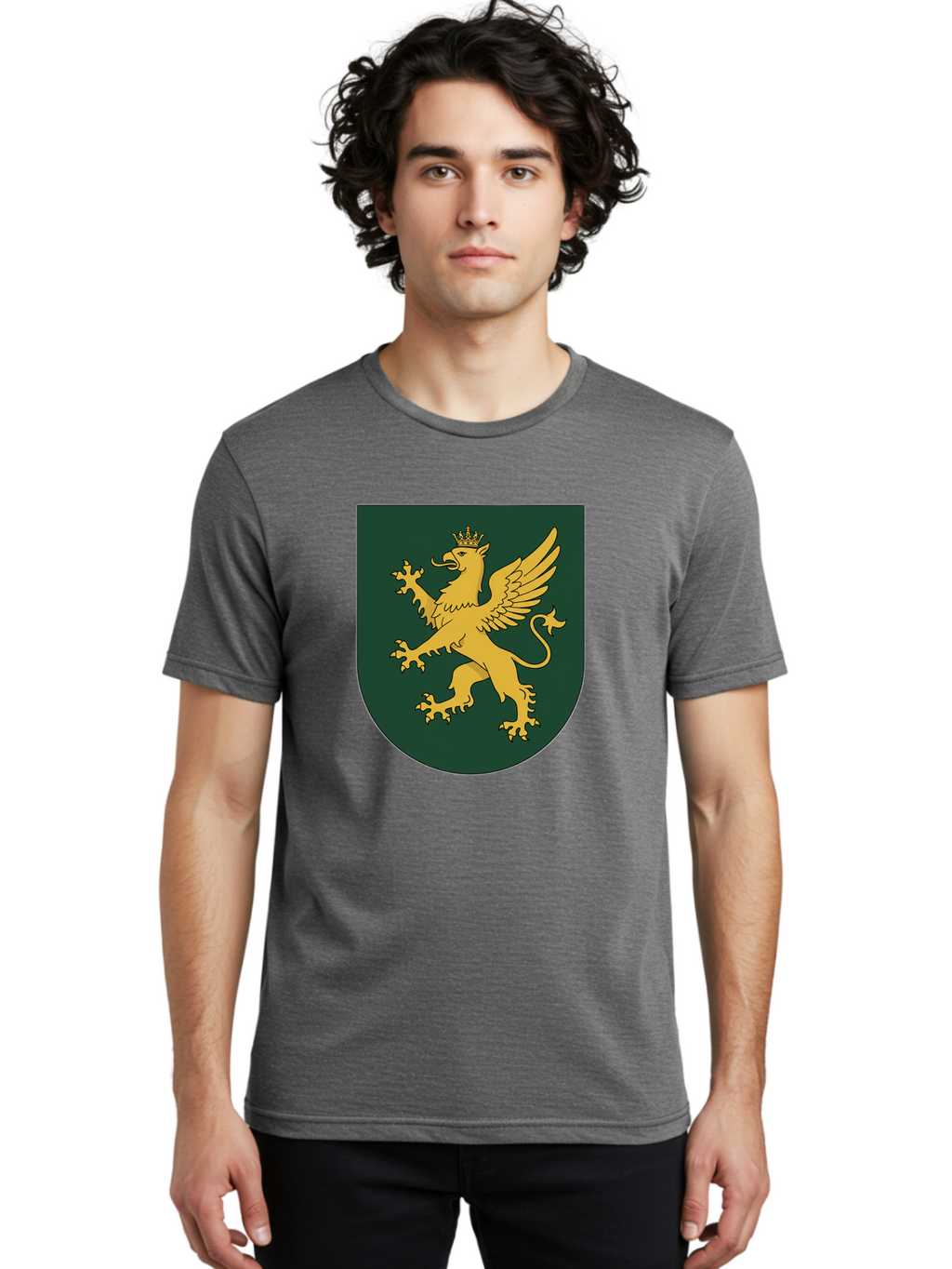 Crowned-Griffin Men'S Graphic Tee, 100% Cotton, Comfortable Casual Summer Wear, Machine Washable, Vintage Camera, Old Camera, Antique Camera, Black Camera, Classic Photography, Photography Equipment, Nostalgic Device, Film Camera, Camera Art Bag366