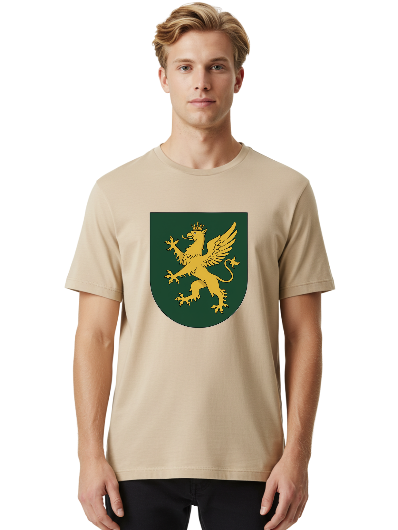 Crowned-Griffin Men'S Graphic Tee, 100% Cotton, Comfortable Casual Summer Wear, Machine Washable, Vintage Camera, Old Camera, Antique Camera, Black Camera, Classic Photography, Photography Equipment, Nostalgic Device, Film Camera, Camera Art Bag366