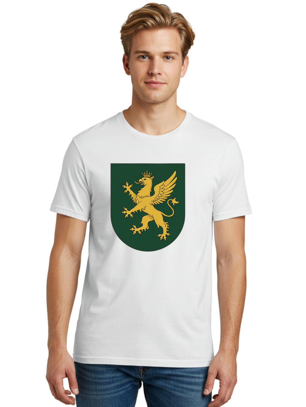 Crowned-Griffin Men'S Graphic Tee, 100% Cotton, Comfortable Casual Summer Wear, Machine Washable, Vintage Camera, Old Camera, Antique Camera, Black Camera, Classic Photography, Photography Equipment, Nostalgic Device, Film Camera, Camera Art Bag366