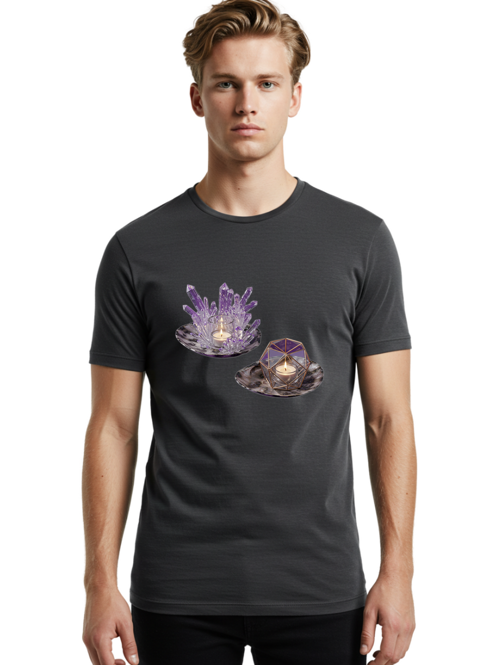 Crystal-Candle-Holders Men'S Graphic Tee, 100% Cotton, Comfortable Casual Summer Wear, Machine Washable, Vintage Camera, Old Camera, Antique Camera, Black Camera, Classic Photography, Photography Equipment, Nostalgic Device, Film Camera, Bag368