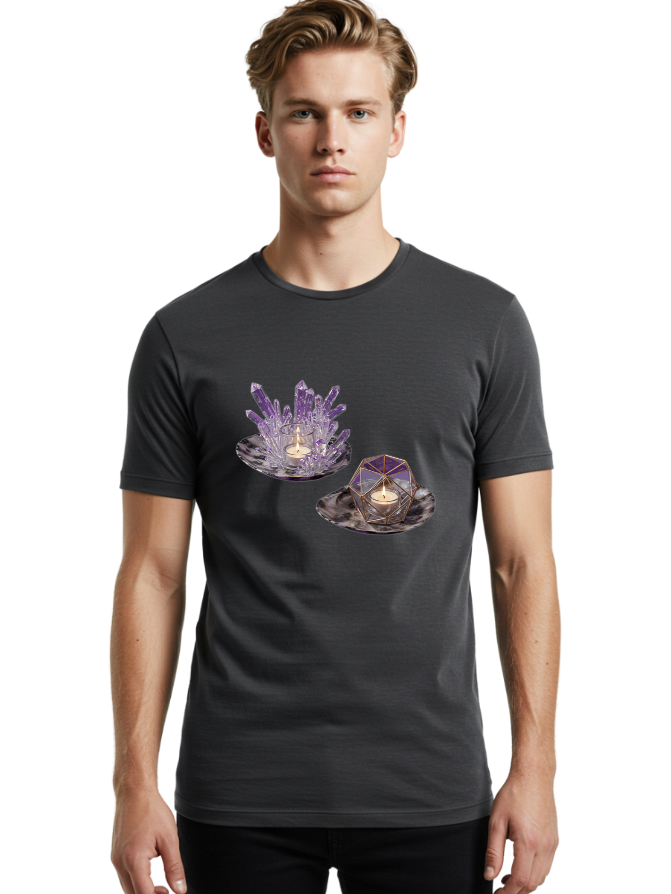 Crystal-Candle-Holders Men'S Graphic Tee, 100% Cotton, Comfortable Casual Summer Wear, Machine Washable, Vintage Camera, Old Camera, Antique Camera, Black Camera, Classic Photography, Photography Equipment, Nostalgic Device, Film Camera, Bag368