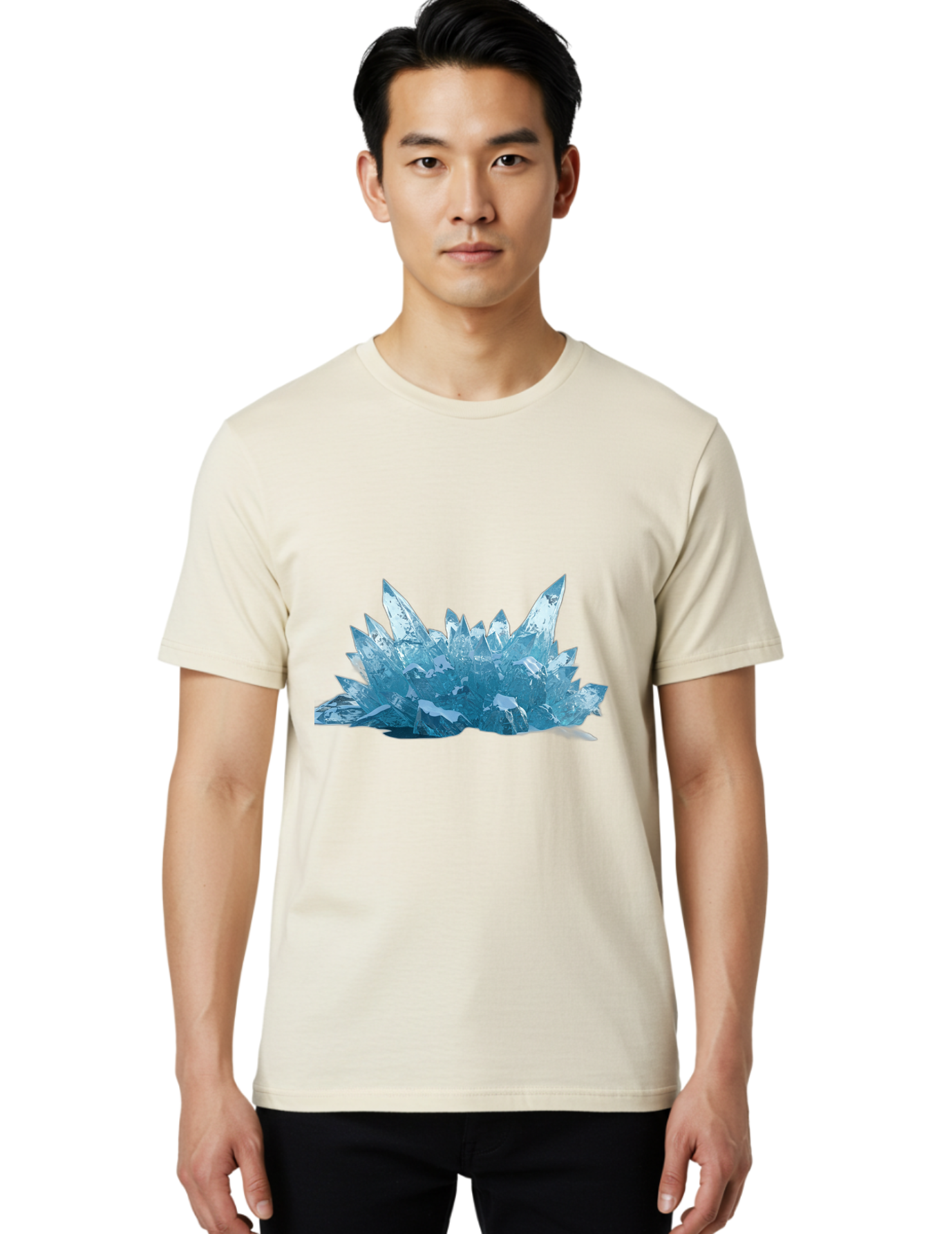 Crystal-Cluster Men'S Graphic Tee, 100% Cotton, Comfortable Casual Summer Wear, Machine Washable, Vintage Camera, Old Camera, Antique Camera, Black Camera, Classic Photography, Photography Equipment, Nostalgic Device, Film Camera, Camera Art Bag369