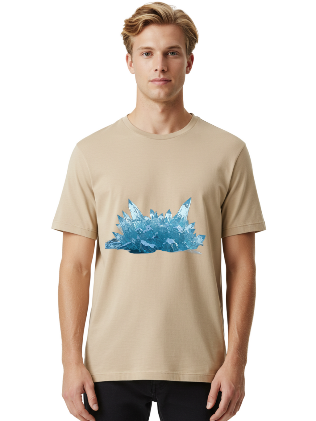 Crystal-Cluster Men'S Graphic Tee, 100% Cotton, Comfortable Casual Summer Wear, Machine Washable, Vintage Camera, Old Camera, Antique Camera, Black Camera, Classic Photography, Photography Equipment, Nostalgic Device, Film Camera, Camera Art Bag369