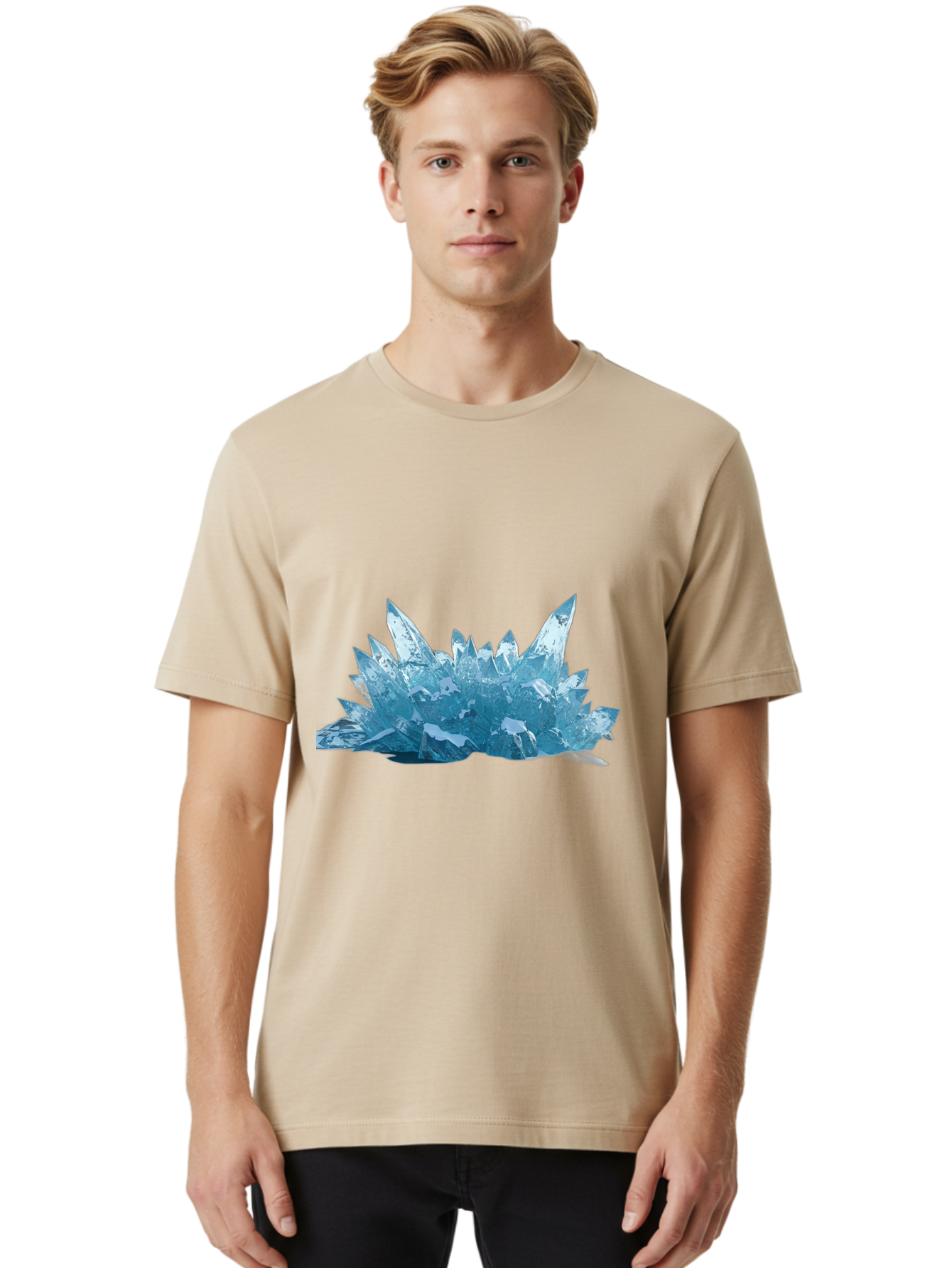 Crystal-Cluster Men'S Graphic Tee, 100% Cotton, Comfortable Casual Summer Wear, Machine Washable, Vintage Camera, Old Camera, Antique Camera, Black Camera, Classic Photography, Photography Equipment, Nostalgic Device, Film Camera, Camera Art Bag369
