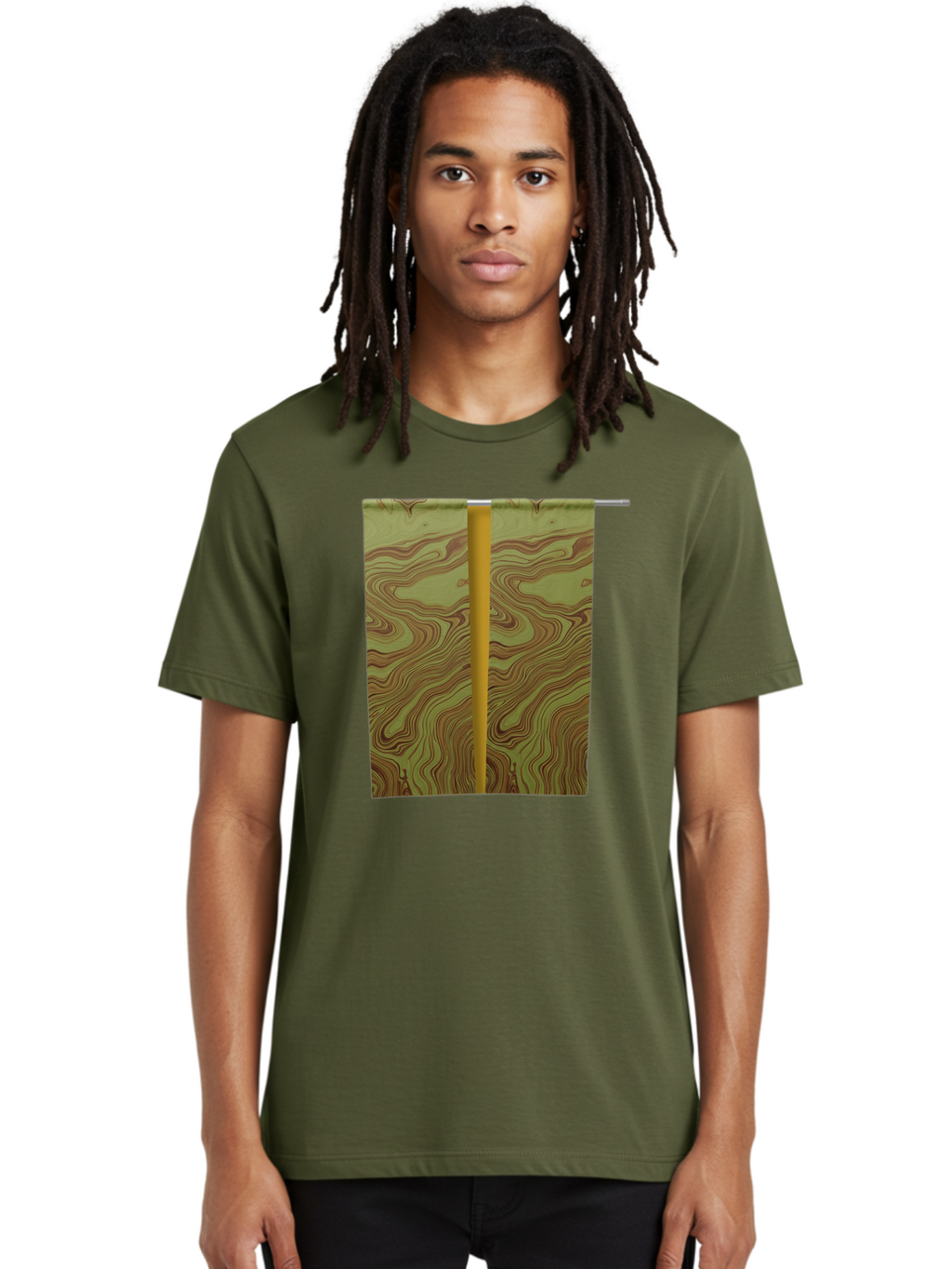 Curtain-With-Topographic-Pattern Men'S Graphic Tee, 100% Cotton, Comfortable Casual Summer Wear, Machine Washable, Vintage Camera, Old Camera, Antique Camera, Black Camera, Classic Photography, Photography Equipment, Nostalgic Device, Bag373