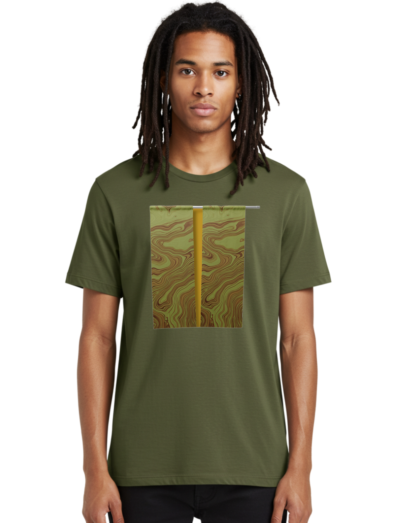 Curtain-With-Topographic-Pattern Men'S Graphic Tee, 100% Cotton, Comfortable Casual Summer Wear, Machine Washable, Vintage Camera, Old Camera, Antique Camera, Black Camera, Classic Photography, Photography Equipment, Nostalgic Device, Bag373