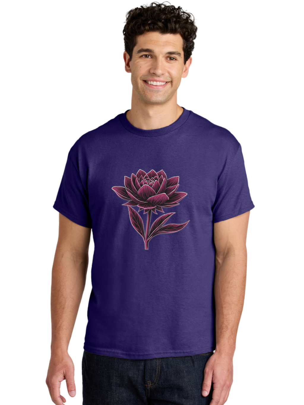 Dahlia-Flower Men'S Graphic Tee, 100% Cotton, Comfortable Casual Summer Wear, Machine Washable, Vintage Camera, Old Camera, Antique Camera, Black Camera, Classic Photography, Photography Equipment, Nostalgic Device, Film Camera, Camera Art Bag377