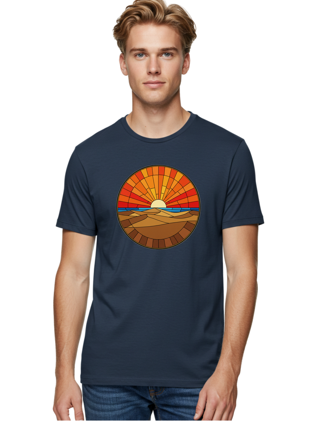Desert-Sunset-4 Men'S Graphic Tee, 100% Cotton, Comfortable Casual Summer Wear, Machine Washable, Vintage Camera, Old Camera, Antique Camera, Black Camera, Classic Photography, Photography Equipment, Nostalgic Device, Film Camera, Camera Art Bag392