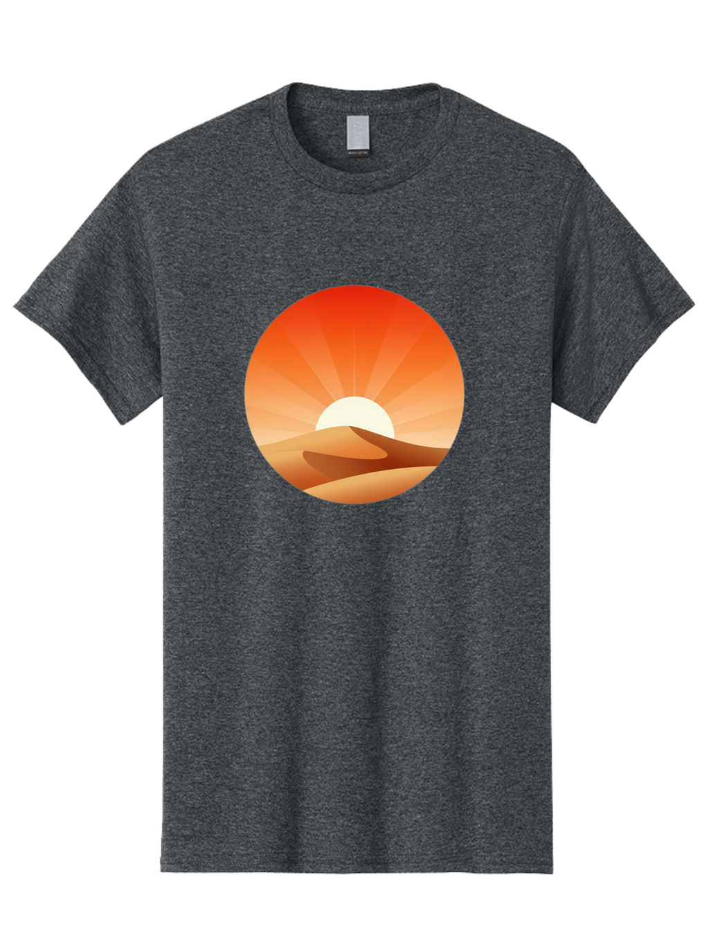 Desert-Sunset Men'S Graphic Tee, 100% Cotton, Comfortable Casual Summer Wear, Machine Washable, Vintage Camera, Old Camera, Antique Camera, Black Camera, Classic Photography, Photography Equipment, Nostalgic Device, Film Camera, Camera Art Bag394