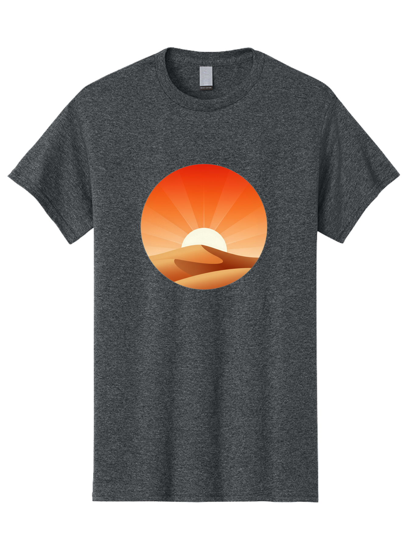 Desert-Sunset Men'S Graphic Tee, 100% Cotton, Comfortable Casual Summer Wear, Machine Washable, Vintage Camera, Old Camera, Antique Camera, Black Camera, Classic Photography, Photography Equipment, Nostalgic Device, Film Camera, Camera Art Bag394