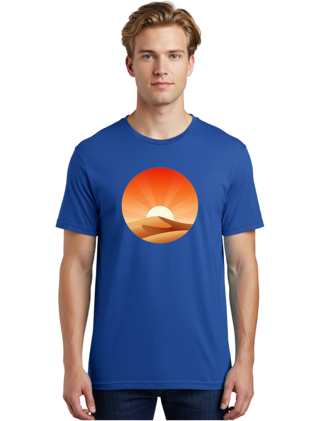 Desert-Sunset Men'S Graphic Tee, 100% Cotton, Comfortable Casual Summer Wear, Machine Washable, Vintage Camera, Old Camera, Antique Camera, Black Camera, Classic Photography, Photography Equipment, Nostalgic Device, Film Camera, Camera Art Bag394
