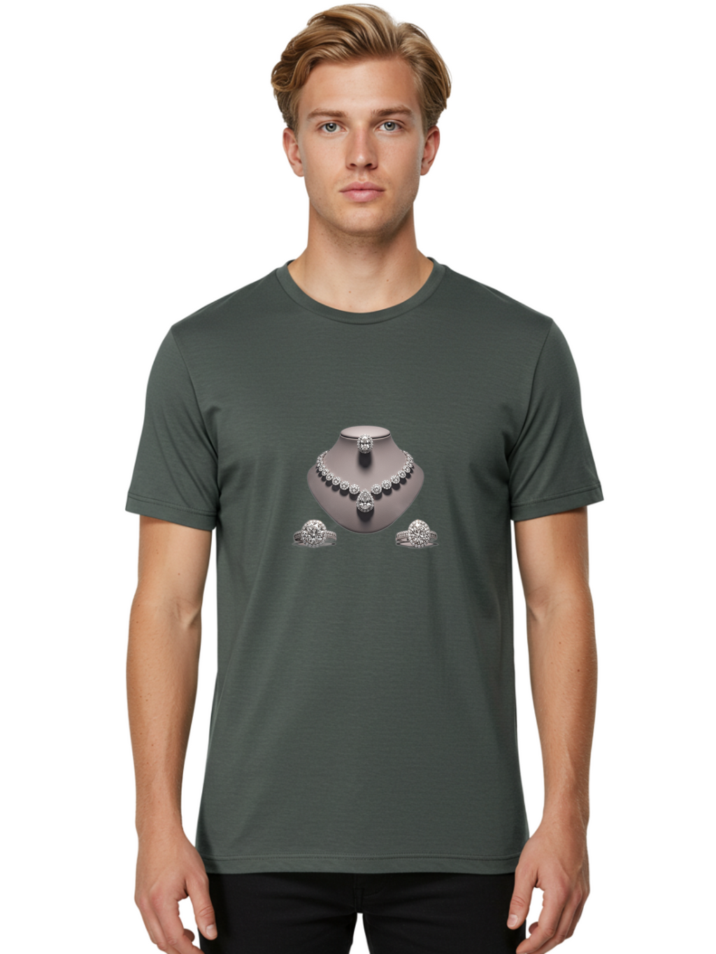Diamond-Jewelry-Set Men'S Graphic Tee, 100% Cotton, Comfortable Casual Summer Wear, Machine Washable, Vintage Camera, Old Camera, Antique Camera, Black Camera, Classic Photography, Photography Equipment, Nostalgic Device, Film Camera, Bag395