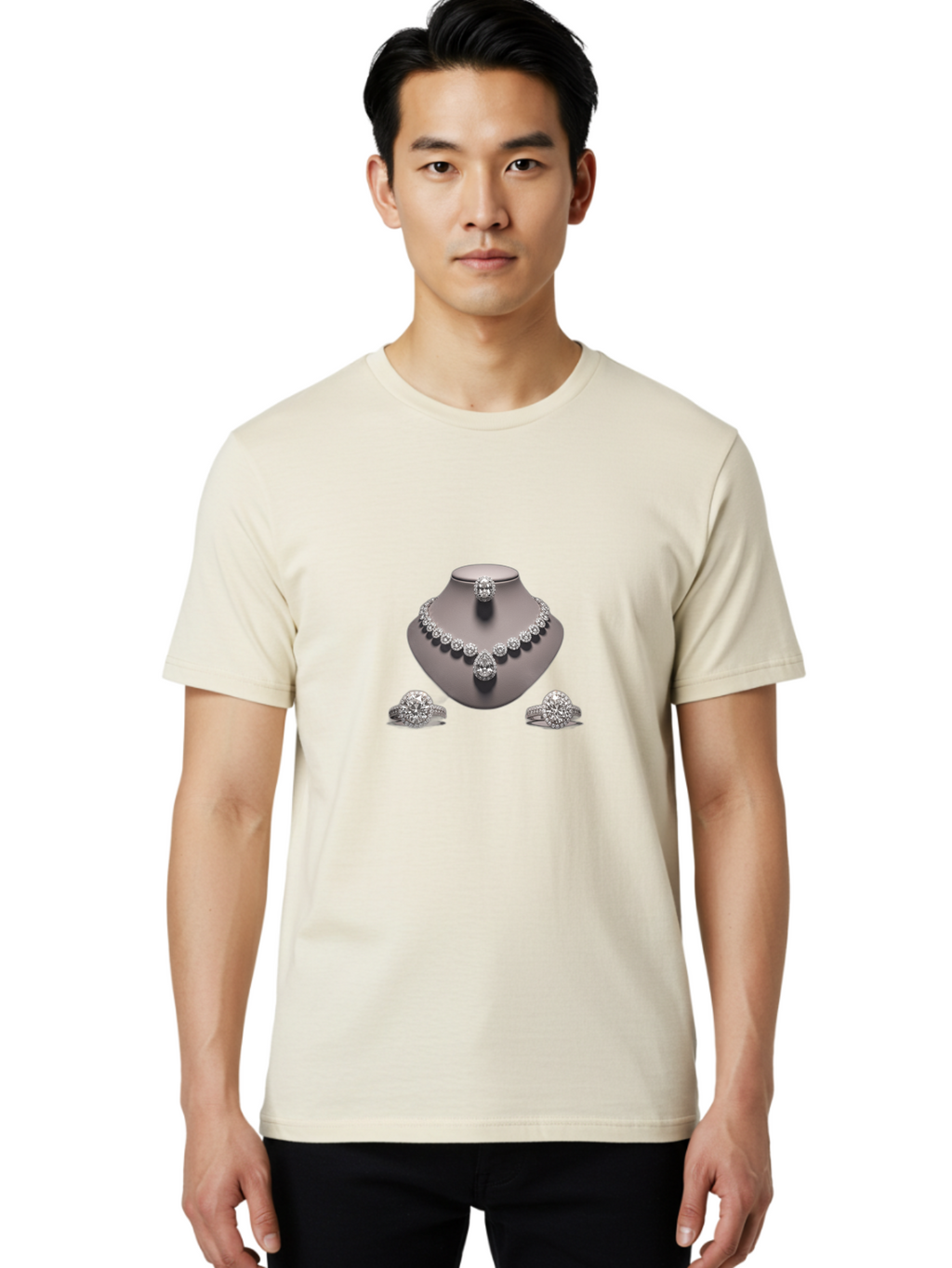 Diamond-Jewelry-Set Men'S Graphic Tee, 100% Cotton, Comfortable Casual Summer Wear, Machine Washable, Vintage Camera, Old Camera, Antique Camera, Black Camera, Classic Photography, Photography Equipment, Nostalgic Device, Film Camera, Bag395