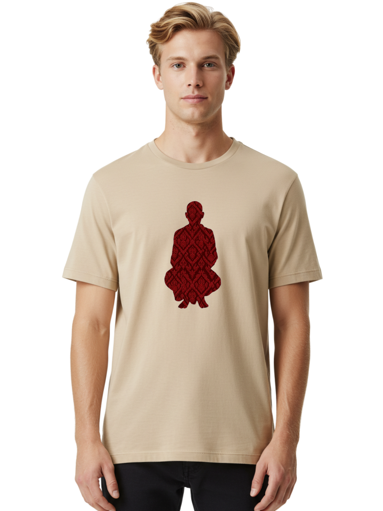 Diamond-Patterned-Figure Men'S Graphic Tee, 100% Cotton, Comfortable Casual Summer Wear, Machine Washable, Vintage Camera, Old Camera, Antique Camera, Black Camera, Classic Photography, Photography Equipment, Nostalgic Device, Film Camera, Bag396