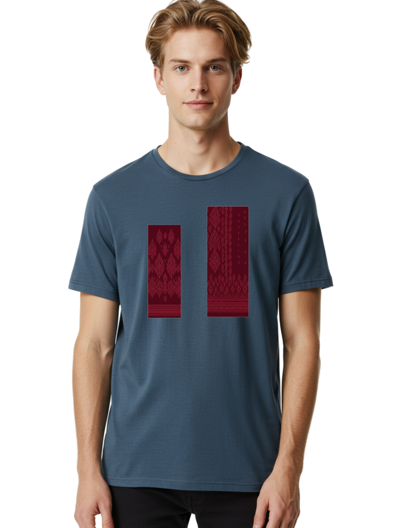 Diamond-Patterned-Rectangles Men'S Graphic Tee, 100% Cotton, Comfortable Casual Summer Wear, Machine Washable, Vintage Camera, Old Camera, Antique Camera, Black Camera, Classic Photography, Photography Equipment, Nostalgic Device, Film Camera, Bag397