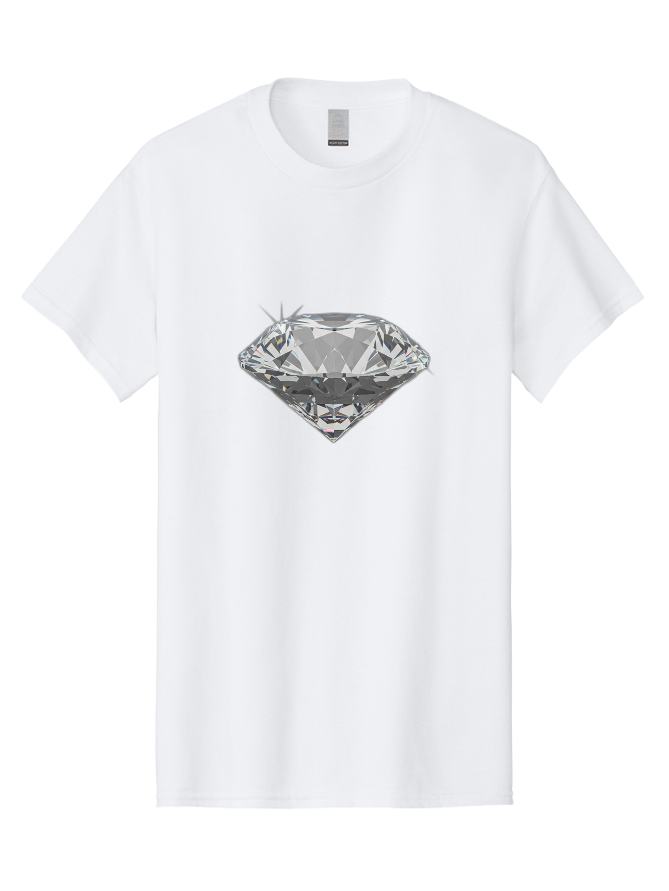 Diamond Men'S Graphic Tee, 100% Cotton, Comfortable Casual Summer Wear, Machine Washable, Vintage Camera, Old Camera, Antique Camera, Black Camera, Classic Photography, Photography Equipment, Nostalgic Device, Film Camera, Camera Art Bag399