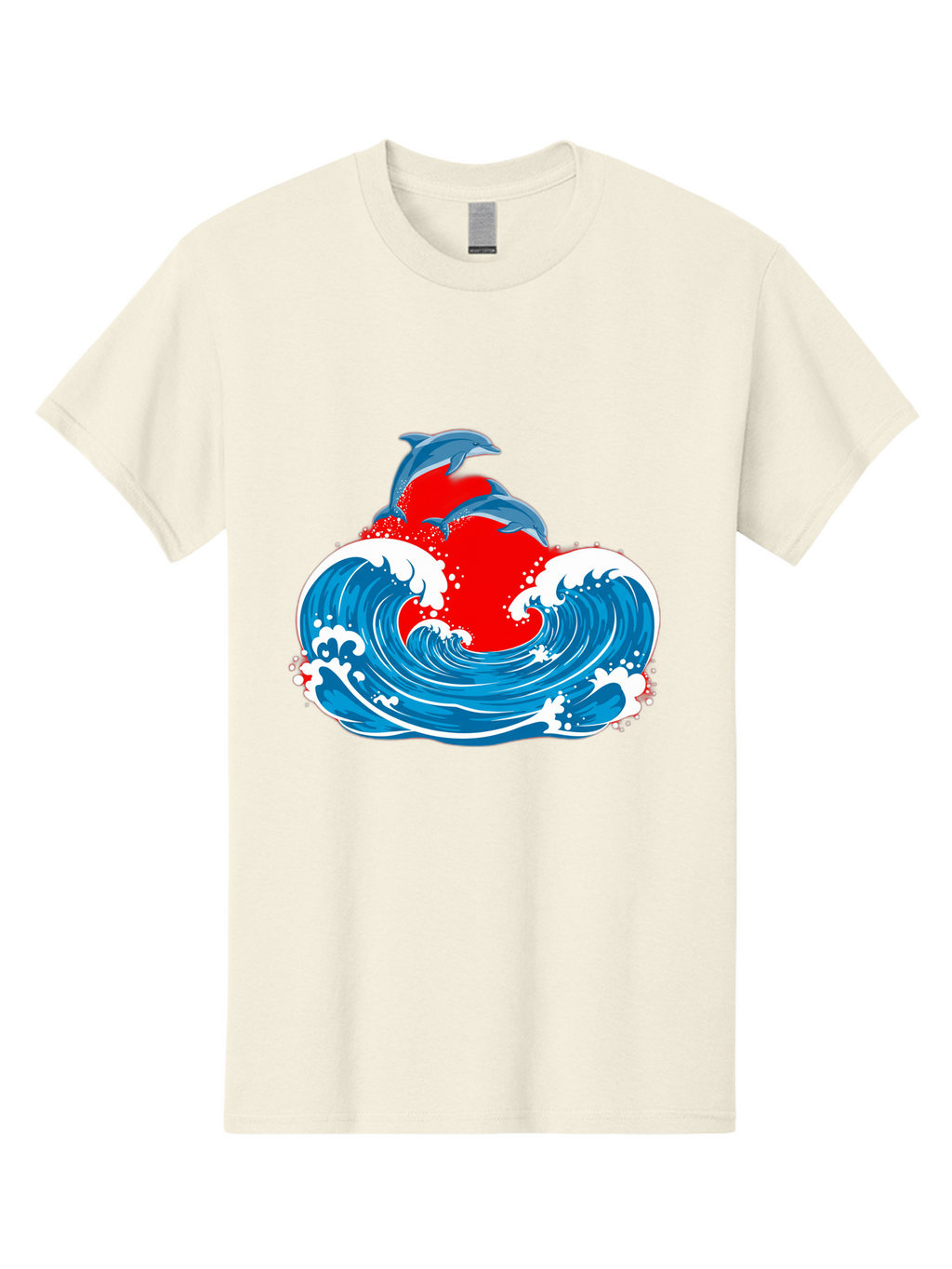 Dolphins-Jumping-Wave Men'S Graphic Tee, 100% Cotton, Comfortable Casual Summer Wear, Machine Washable, Vintage Camera, Old Camera, Antique Camera, Black Camera, Classic Photography, Photography Equipment, Nostalgic Device, Film Camera, Bag401