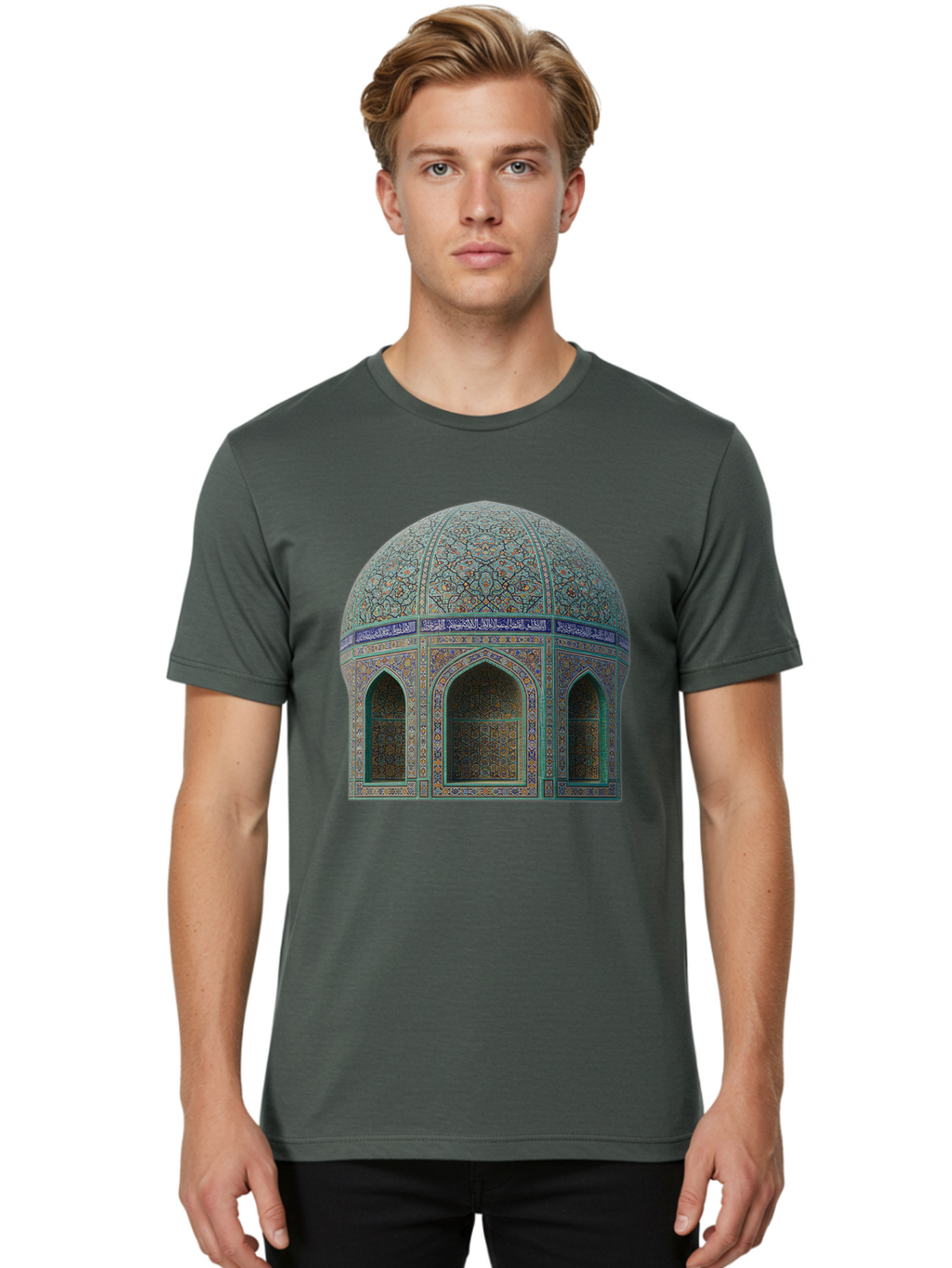 Dome-Of-The-Mosque Men'S Graphic Tee, 100% Cotton, Comfortable Casual Summer Wear, Machine Washable, Vintage Camera, Old Camera, Antique Camera, Black Camera, Classic Photography, Photography Equipment, Nostalgic Device, Film Camera, Bag402