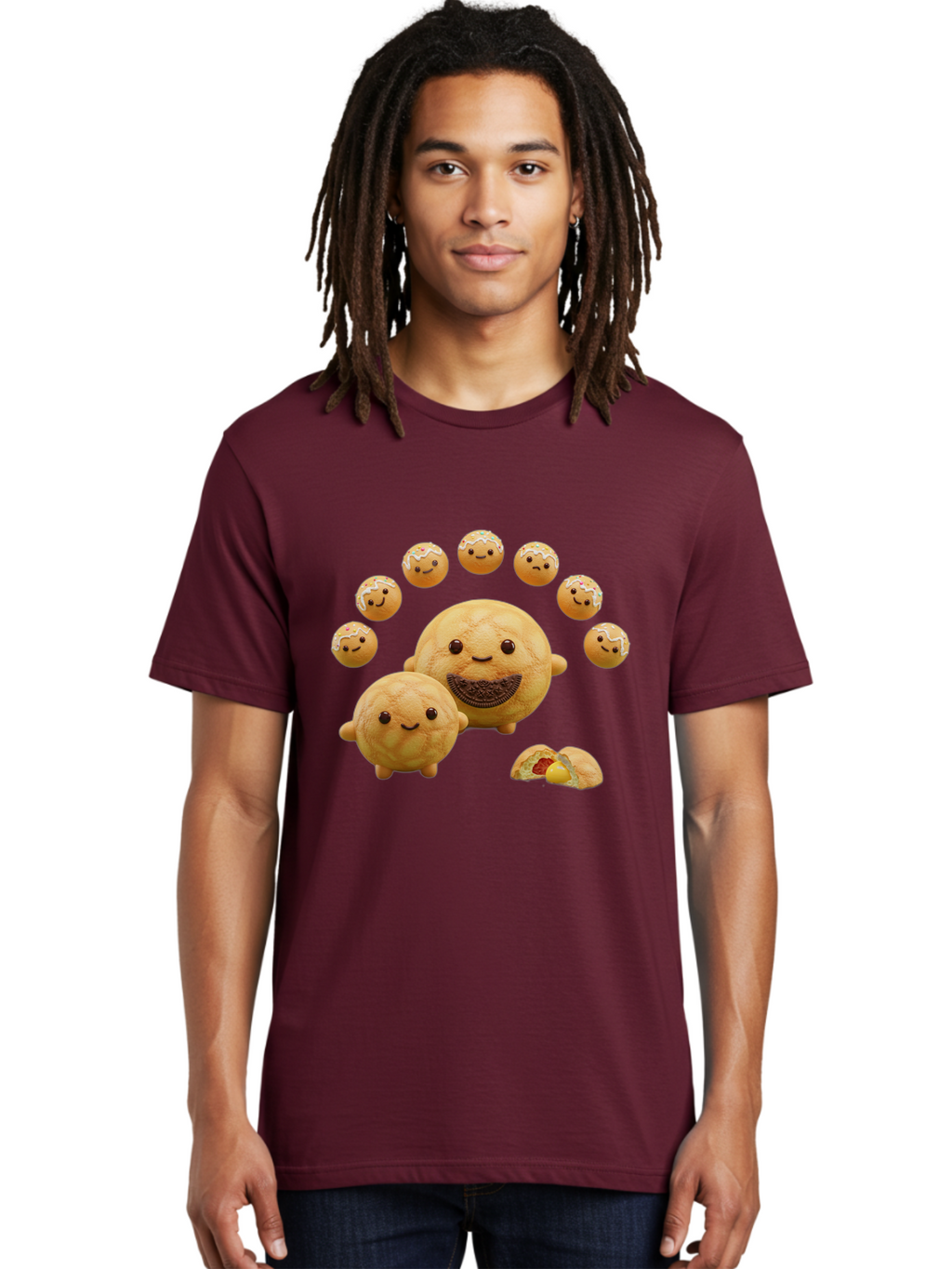 Donuts-With-Faces Men'S Graphic Tee, 100% Cotton, Comfortable Casual Summer Wear, Machine Washable, Vintage Camera, Old Camera, Antique Camera, Black Camera, Classic Photography, Photography Equipment, Nostalgic Device, Film Camera, Camera Art Bag403