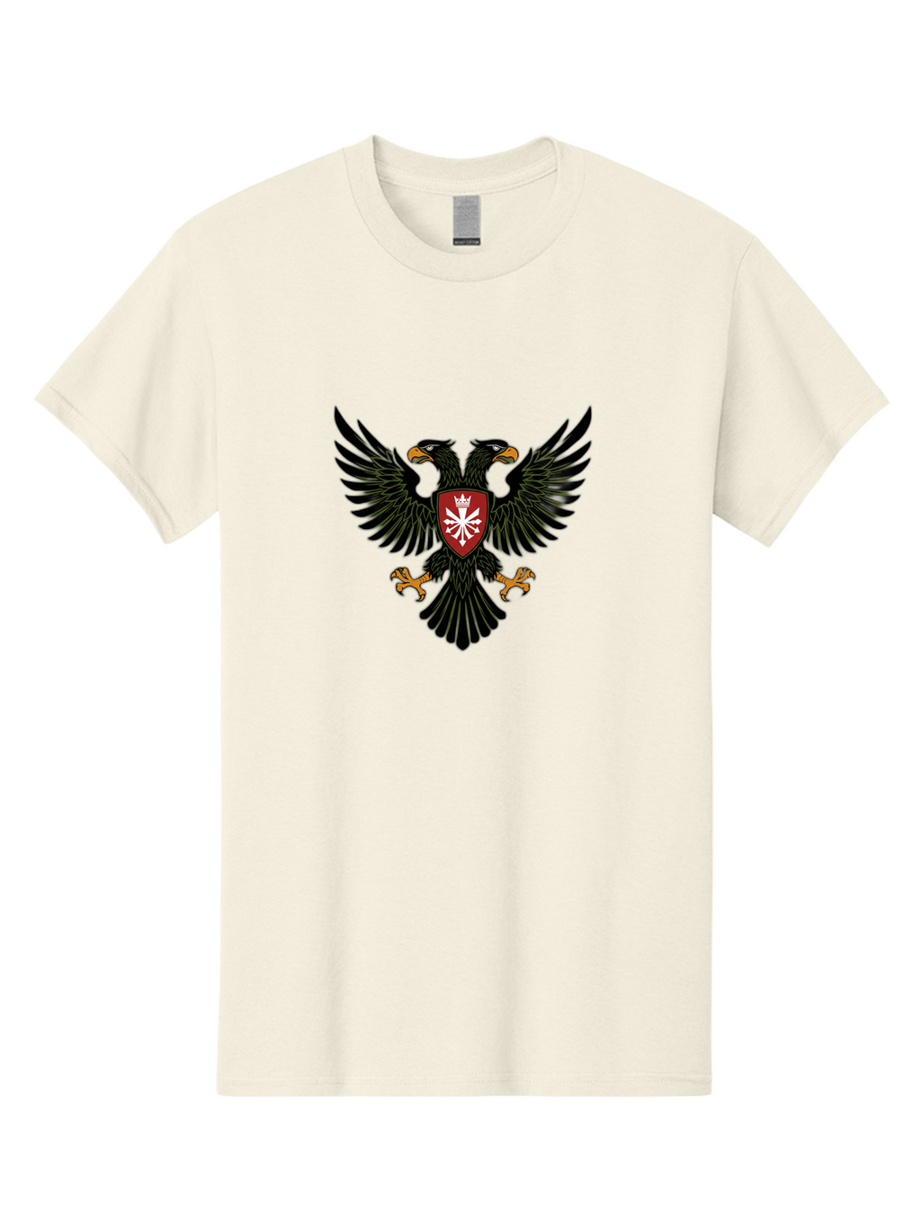 Double-Headed-Eagle-2 Men'S Graphic Tee, 100% Cotton, Comfortable Casual Summer Wear, Machine Washable, Vintage Camera, Old Camera, Antique Camera, Black Camera, Classic Photography, Photography Equipment, Nostalgic Device, Film Camera, Bag406