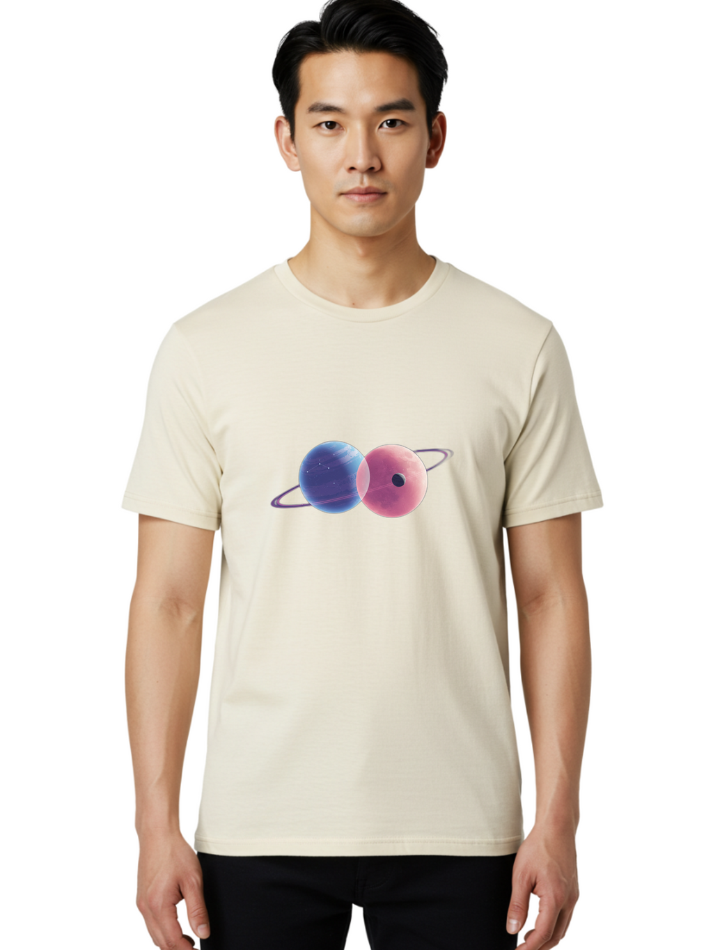 Double-Planet Men'S Graphic Tee, 100% Cotton, Comfortable Casual Summer Wear, Machine Washable, Vintage Camera, Old Camera, Antique Camera, Black Camera, Classic Photography, Photography Equipment, Nostalgic Device, Film Camera, Camera Art Bag412