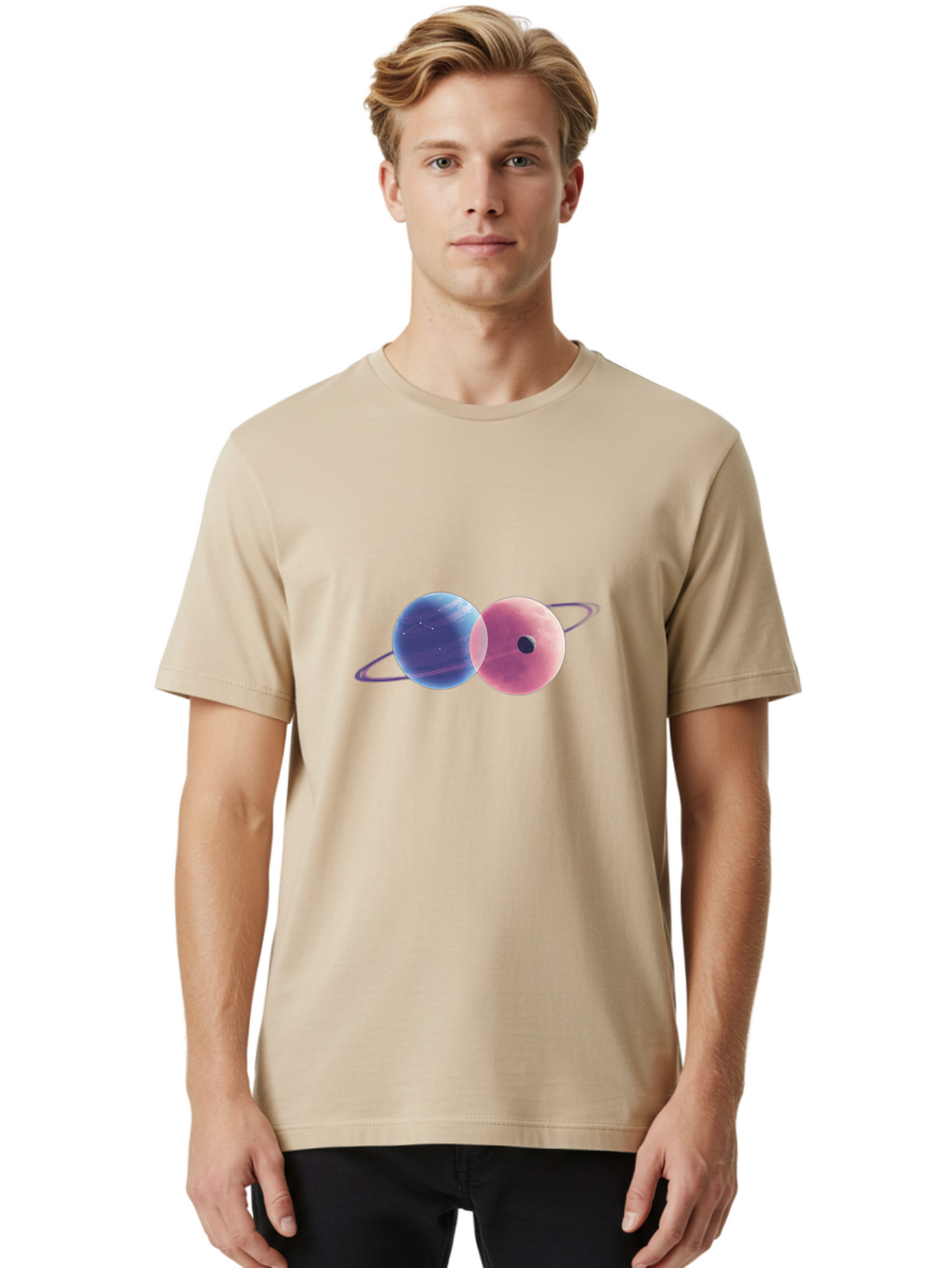 Double-Planet Men'S Graphic Tee, 100% Cotton, Comfortable Casual Summer Wear, Machine Washable, Vintage Camera, Old Camera, Antique Camera, Black Camera, Classic Photography, Photography Equipment, Nostalgic Device, Film Camera, Camera Art Bag412